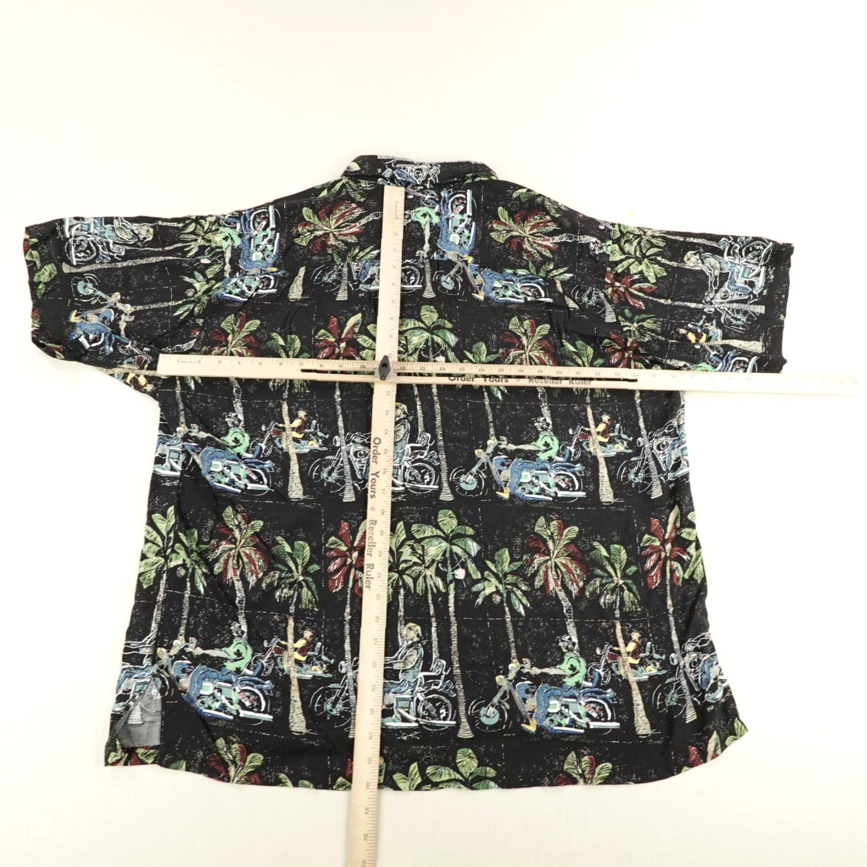 Vintage VINTAGE Kahala AVi Shirt Mens XL Black Floral Hawaiian Button-Up Aloha Tropical Beach 90s Mens XL Size US XL / EU 56 / 4 - 6 Thumbnail