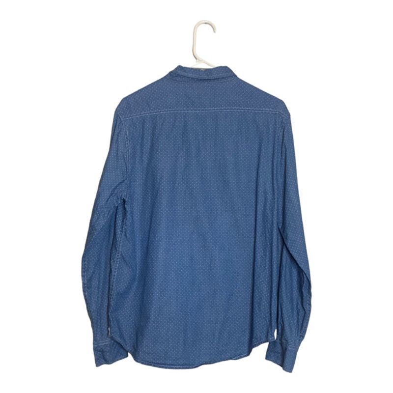 Barque Barque men blue polka dots button casual shirt size M Size US M / EU 48-50 / 2 - 6 Thumbnail