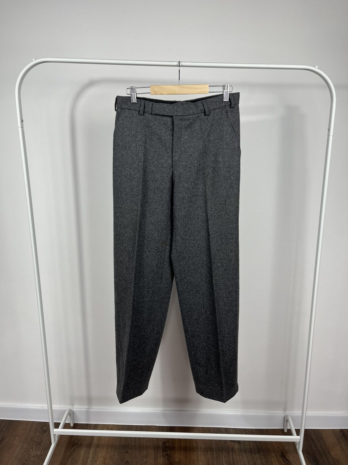Other Vintage Grey Wool Trousers Classic Tailored Pants Retro Size US 31 - 1 Thumbnail