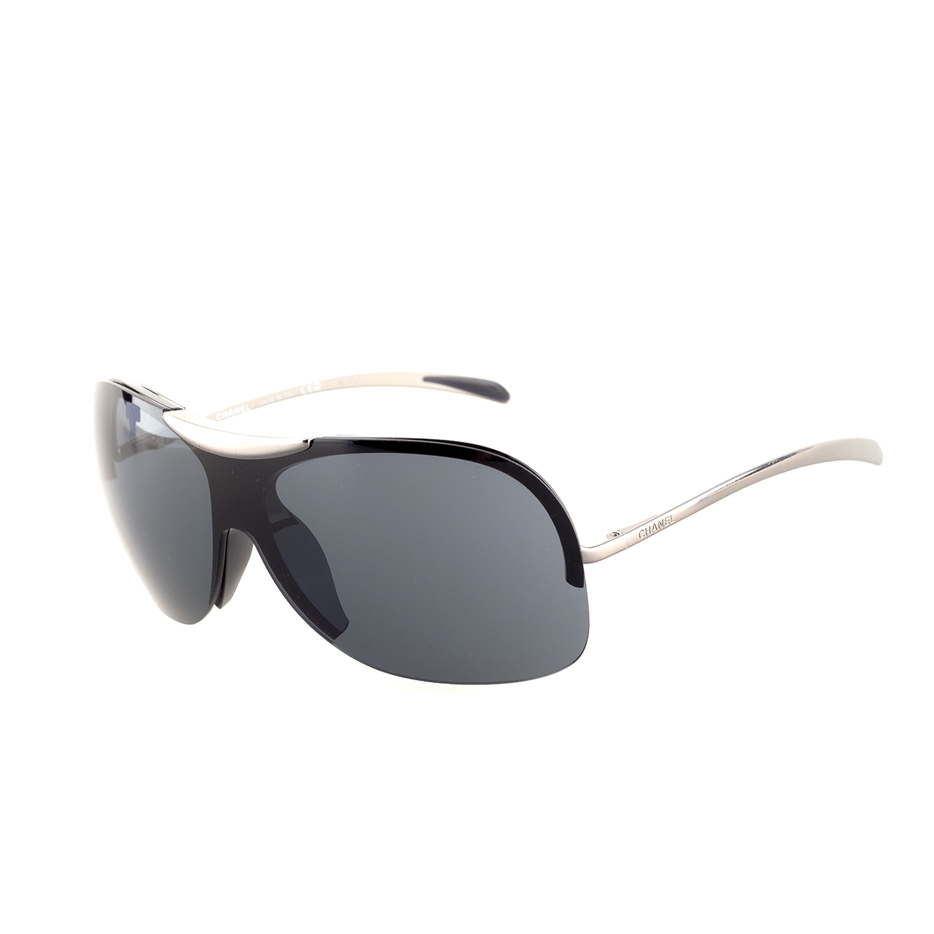 Chanel Chanel 6007 C.108/87 Small Vintage Shield Sunglasses Size ONE SIZE - 1 Thumbnail