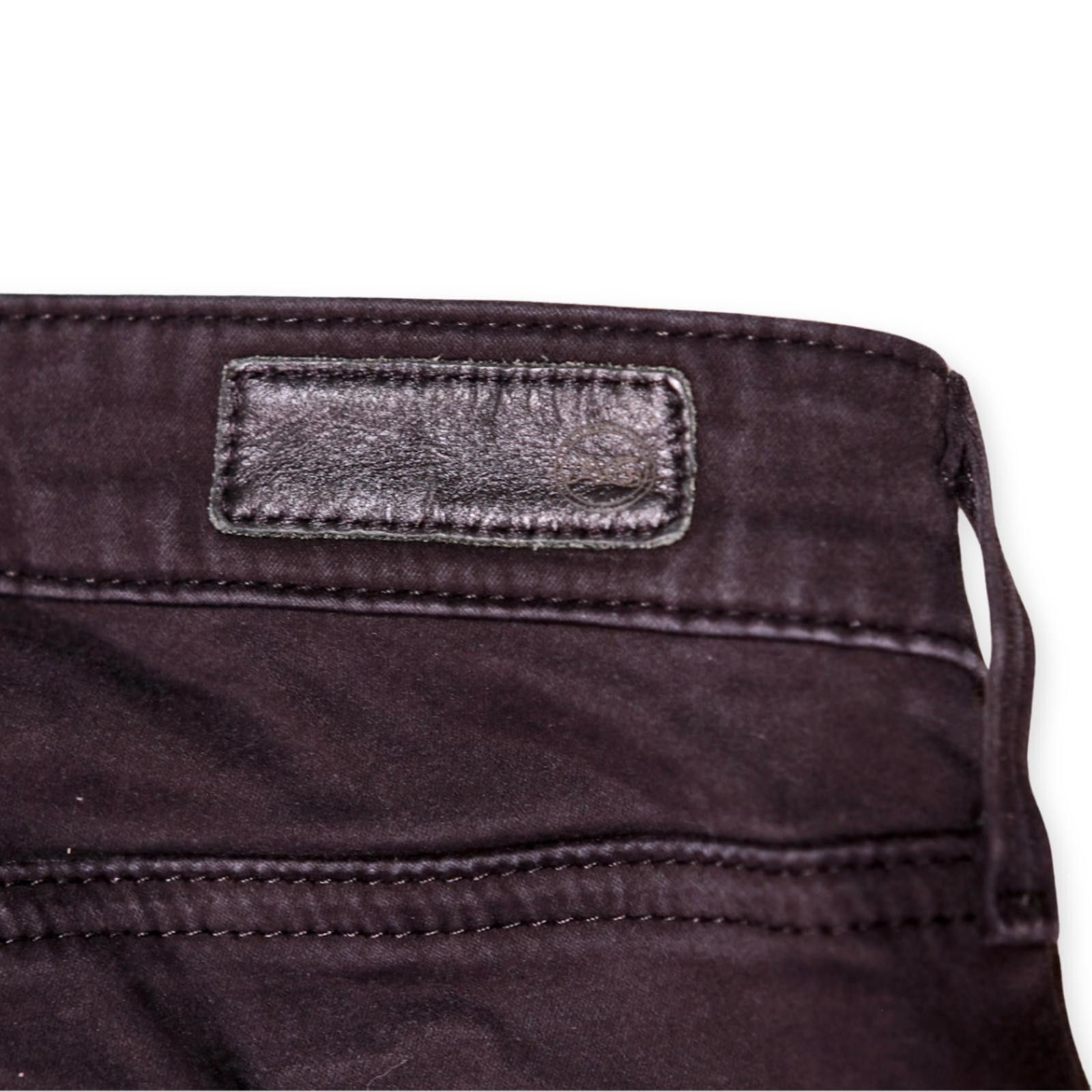 AG Adriano Goldschmied Anthropologie AG Abbey Ankle Skinny Jeans 27R Black Size 27" / US 4 / IT 40 - 5 Thumbnail