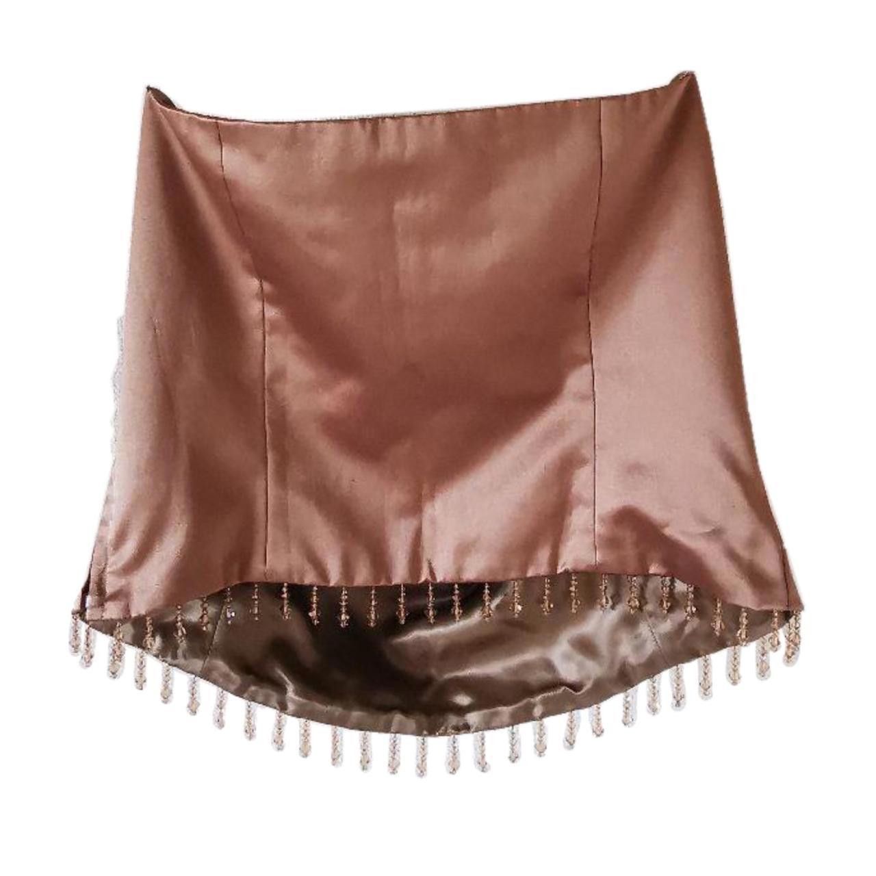 Polo Ralph Lauren Ralph Lauren Satin Bustier w Embellished Drop Trimming Size S / US 4 / IT 40 - 2 Thumbnail