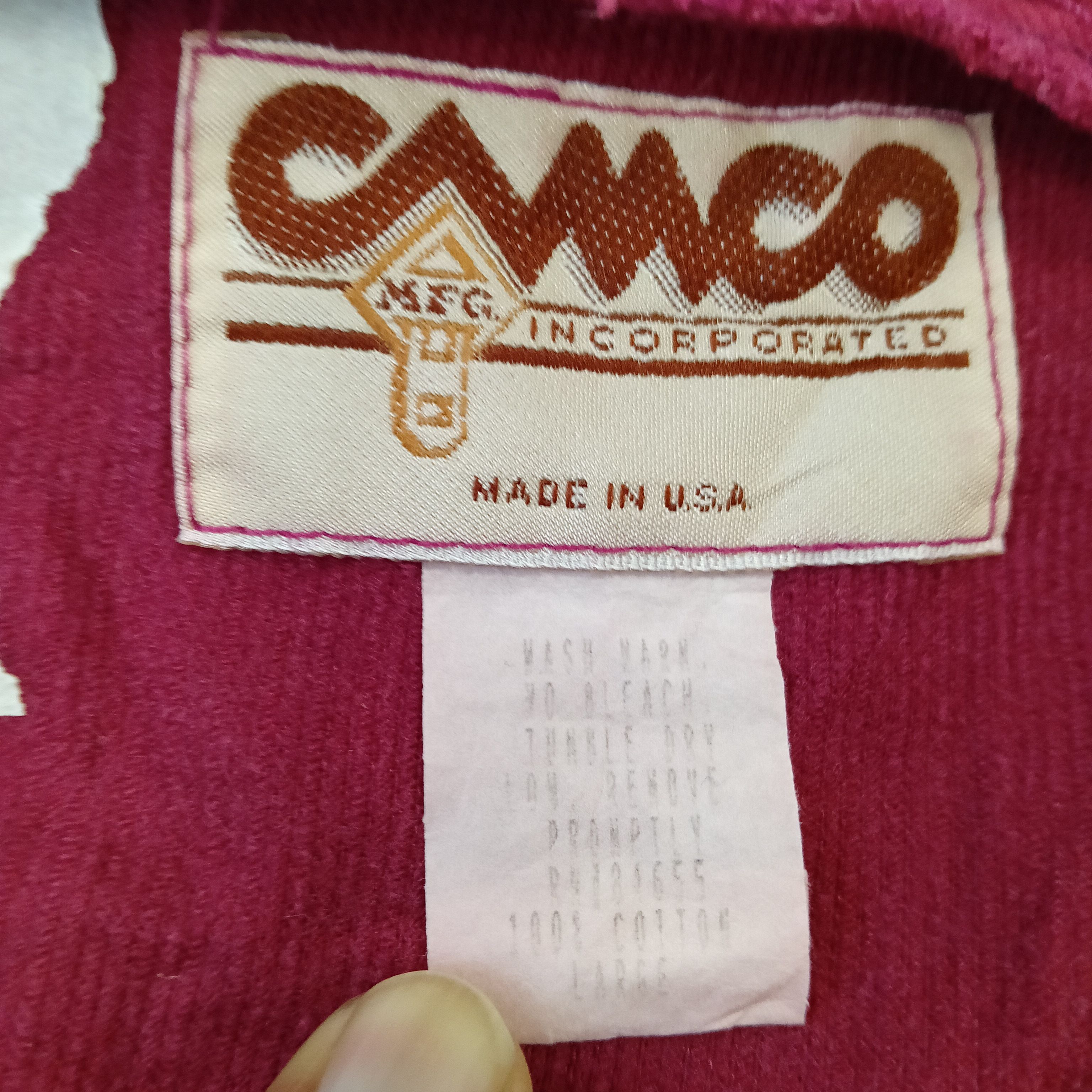 Other VINTAGE CAMCO HALF ZIPPER MADE IN USA HOODIE RARE Size US XXL / EU 58 / 5 - 5 Thumbnail