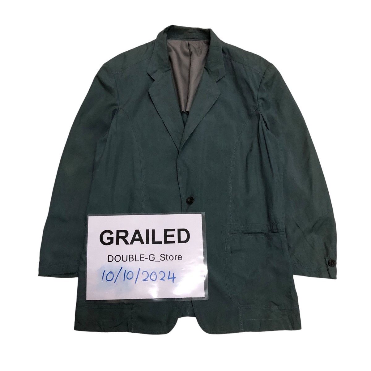 Japanese Brand × Lanvin × Vintage 📌Vintage Lanvin Paris Coats Double Breast Size US M / EU 48-50 / 2 - 1 Thumbnail