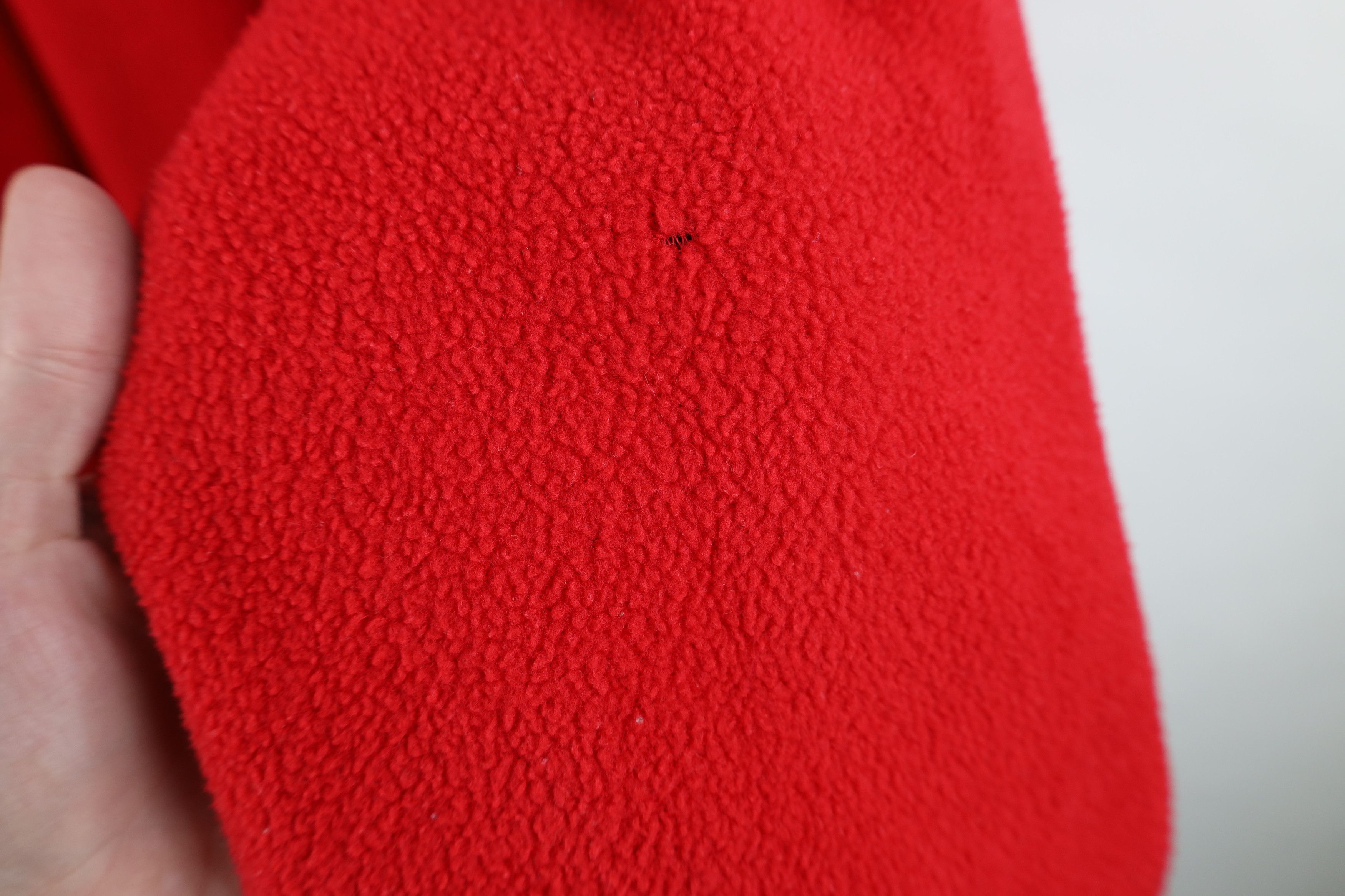 Marlboro Vintage 90s Marlboro Reversible Half Zip Fleece Sweater Red Size US XXL / EU 58 / 5 - 5 Thumbnail