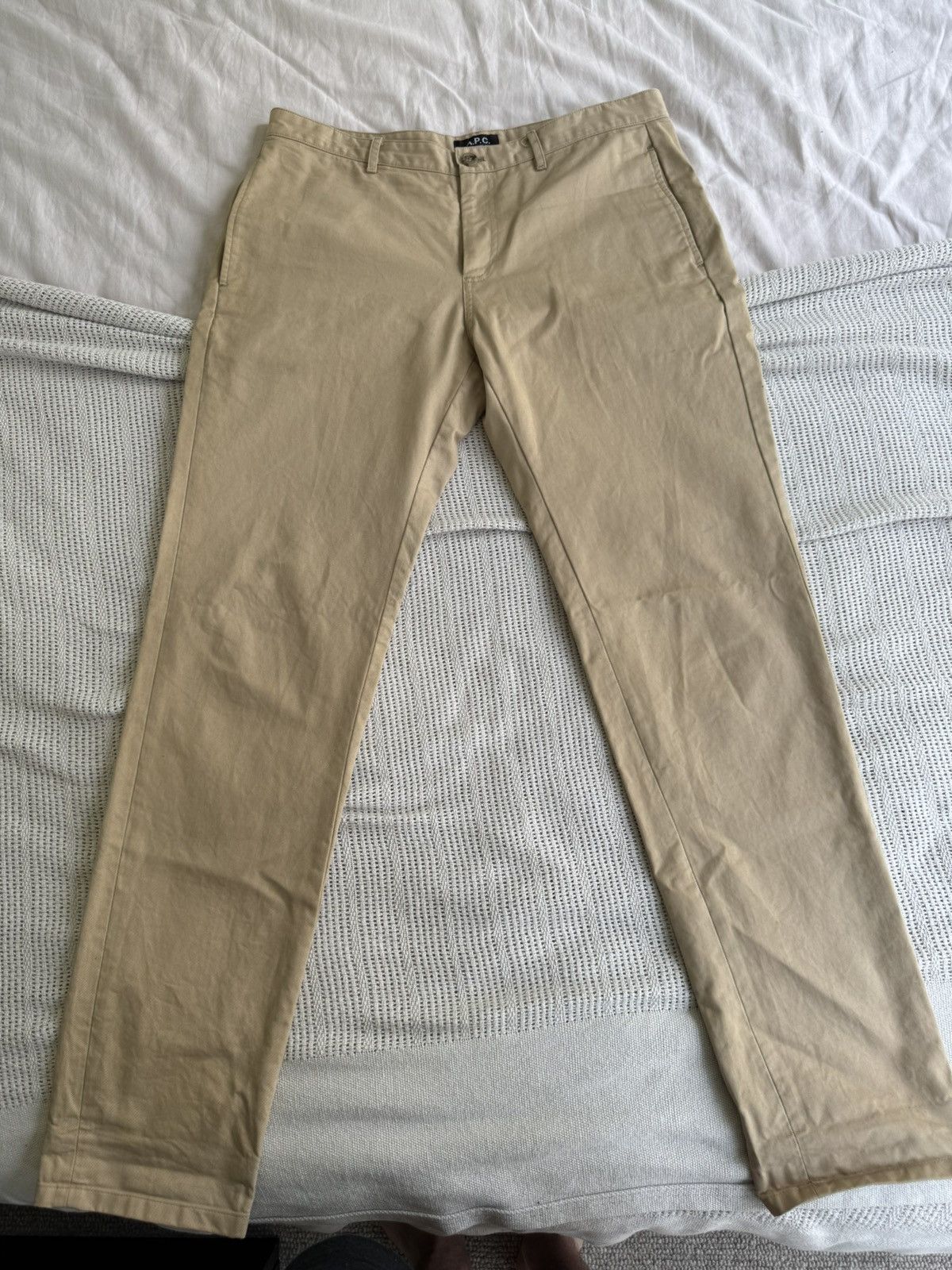 A.P.C. A.P.C Men’s Chino Pants (32) Size US 32 / EU 48 - 1 Thumbnail