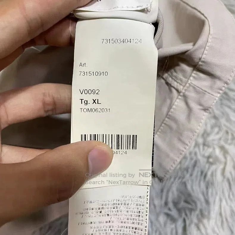 Stone Island Stone Island Three Pockets Washed Jacket, Beige, XL Size Size US XL / EU 56 / 4 - 8 Thumbnail