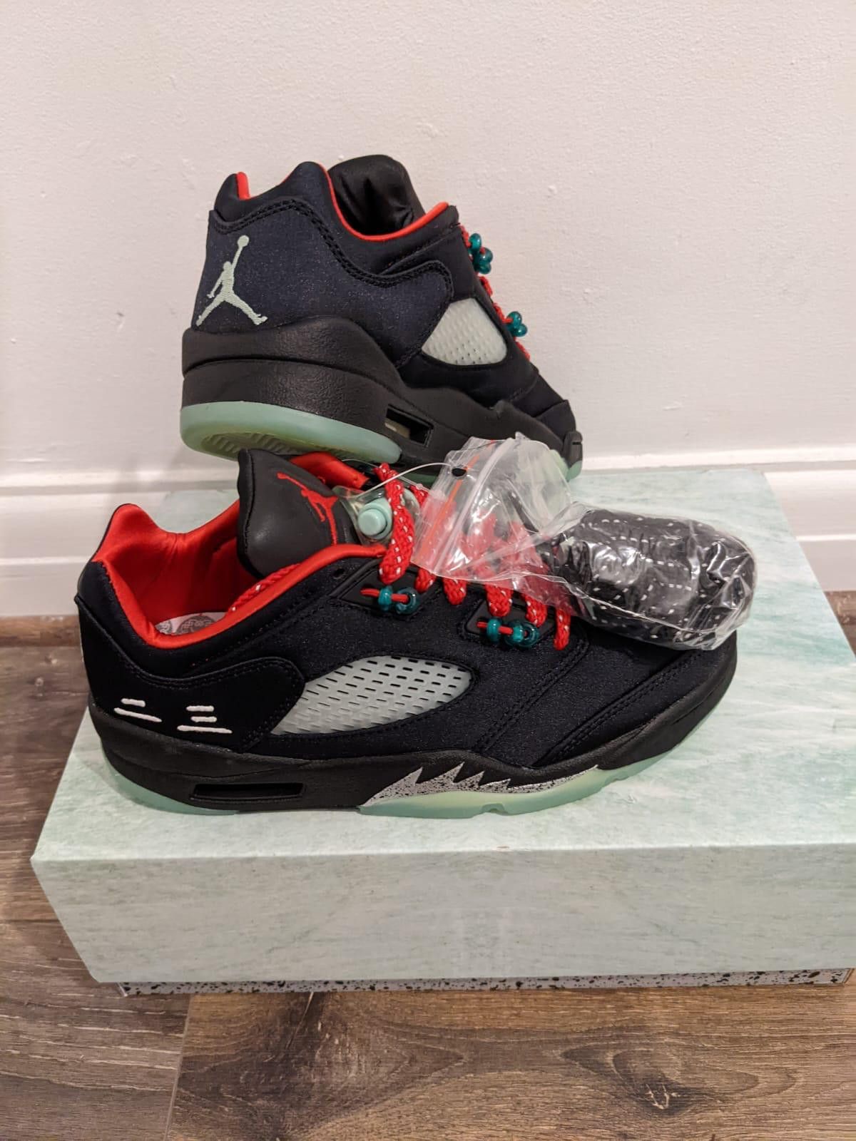CLOT × Nike Air Jordan 5 Retro x CLOT Size US 5.5 / IT 35.5 - 3 Thumbnail