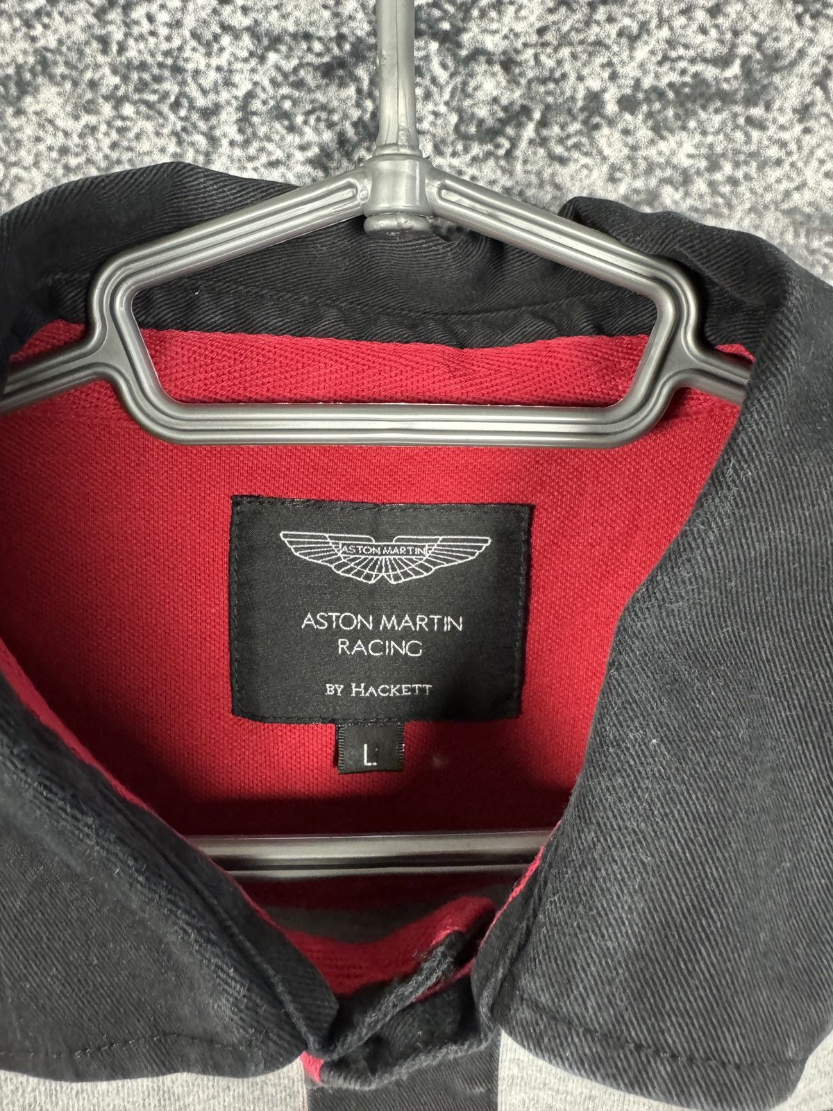 Hackett Hackett Aston Martin Racing Long Sleeve Polo Shirt Size L Size US L / EU 52-54 / 3 - 7 Thumbnail