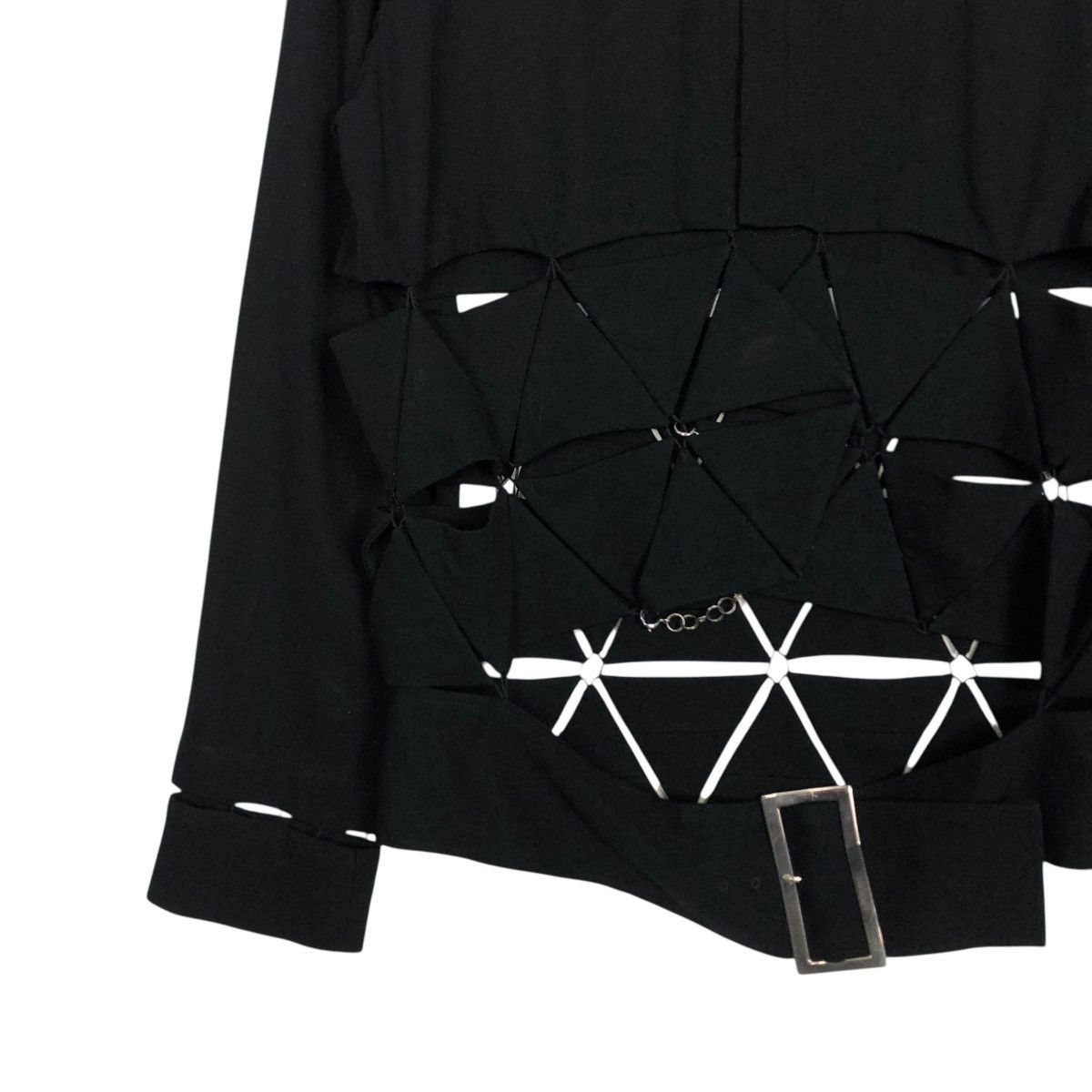 Yohji Yamamoto 🔥AN ORAL HISTORY YOHJI YAMAMOTO CROPPED JACKET Size US M / EU 48-50 / 2 - 6 Thumbnail