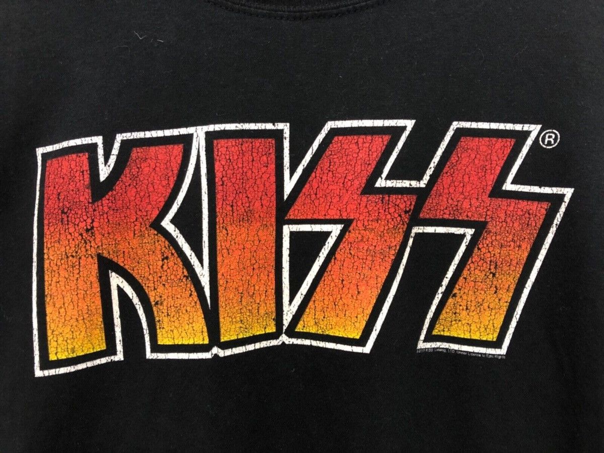 Band Tees × Gildan Vintage Kiss T-Shirt Size US L / EU 52-54 / 3 - 2 Thumbnail
