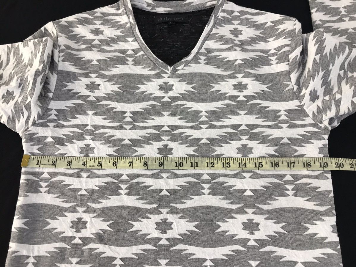 In The Attic × Vintage Vintage In The Attic Fashion Art Long Sleeve Shirt Size US M / EU 48-50 / 2 - 8 Thumbnail