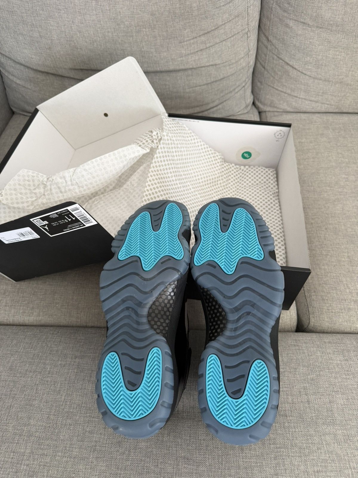 Jordan Brand Jordan 11 Gamma Blue Size US 11.5 / EU 44-45 - 6 Thumbnail
