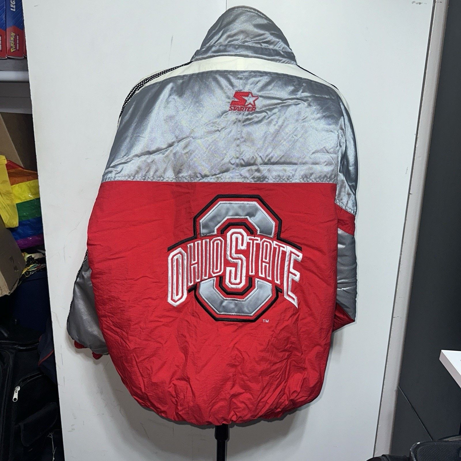 Starter vtg Ohio State Buckeyes Starter coat Logo Mens Size XL Size US XL / EU 56 / 4 - 17 Thumbnail