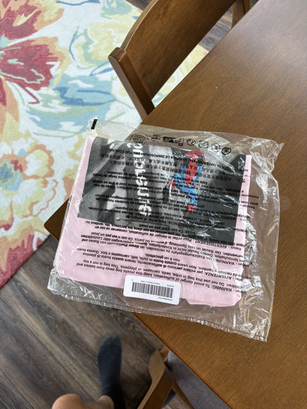 Supreme Supreme Spider Man Tee SS26 Light Pink Size US S / EU 44-46 / 1 - 1 Thumbnail