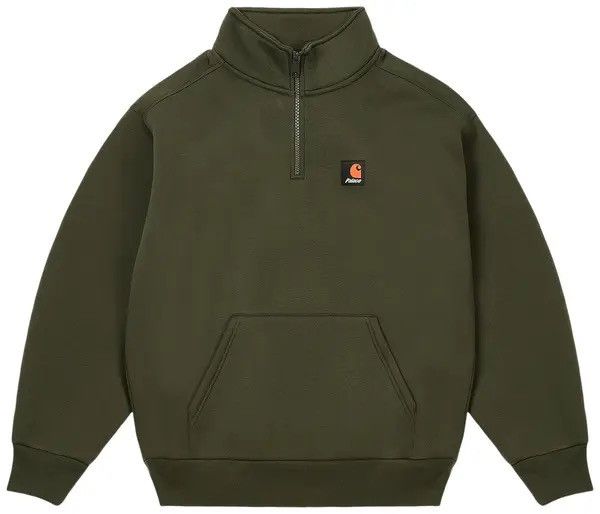 トップス PALACE CarharttWIPCarlux Zip Sweatshirt Carhartt × Palace PALACE CARHARTT WIP CARLUX 1/2 ZIP