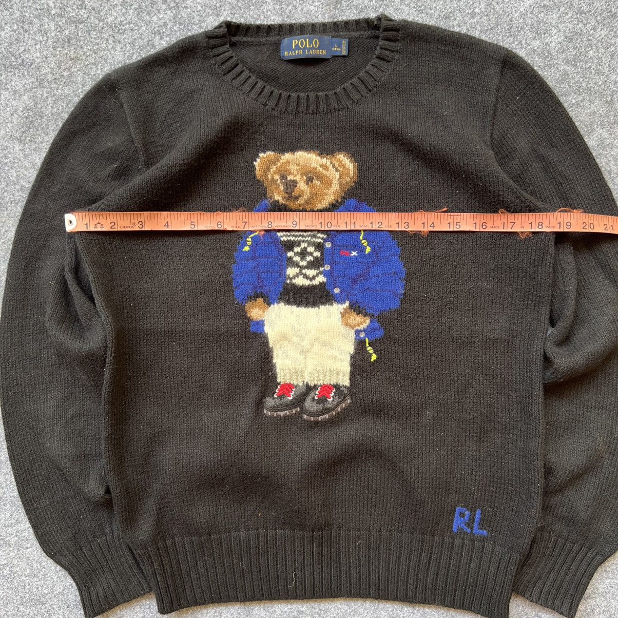 Designer × Polo Ralph Lauren × Vintage Vintage Polo Ralph Lauren Bear Knit Sweater Size M / US 6-8 / IT 42-44 - 8 Thumbnail