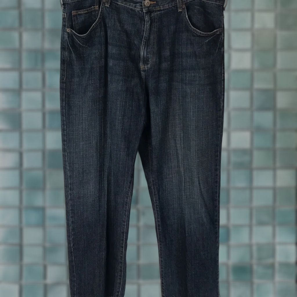 Calvin Klein Calvin Klein Jeans Mens Straight Regular Fit Blue Denim Size 40 Rise Mid Inseam 32 Size US 40 / EU 56 - 1 Thumbnail