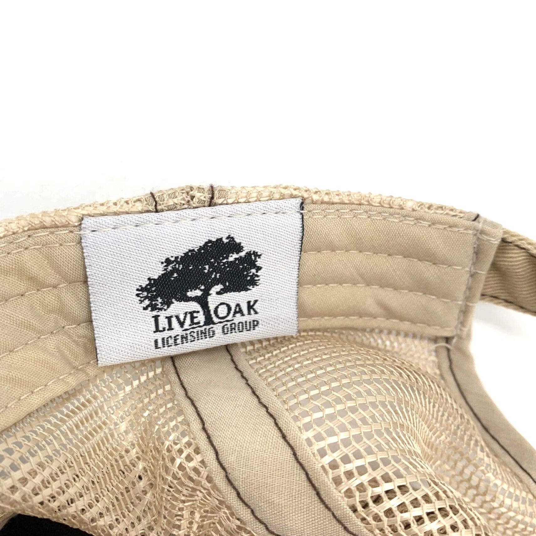 Olive Live Oak Trucker Hat Mens Brown Khaki Adjustable Solid Outdoor All Season NWT Size ONE SIZE - 5 Thumbnail