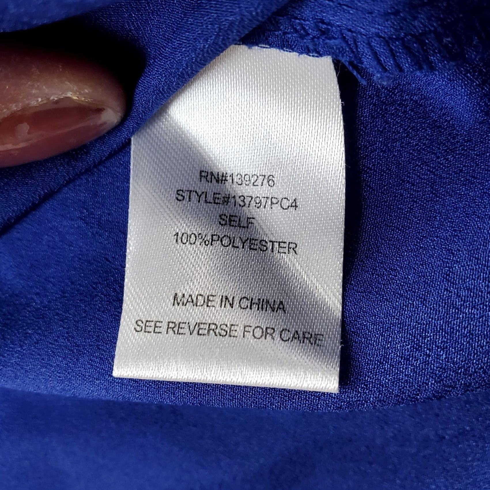 Anthropologie Daniel Rainn Tank Top Womens M Blue Sleeveless V Neck Pullover Anthropologie Shirt Shirt Size M / US 6-8 / IT 42-44 - 6 Thumbnail