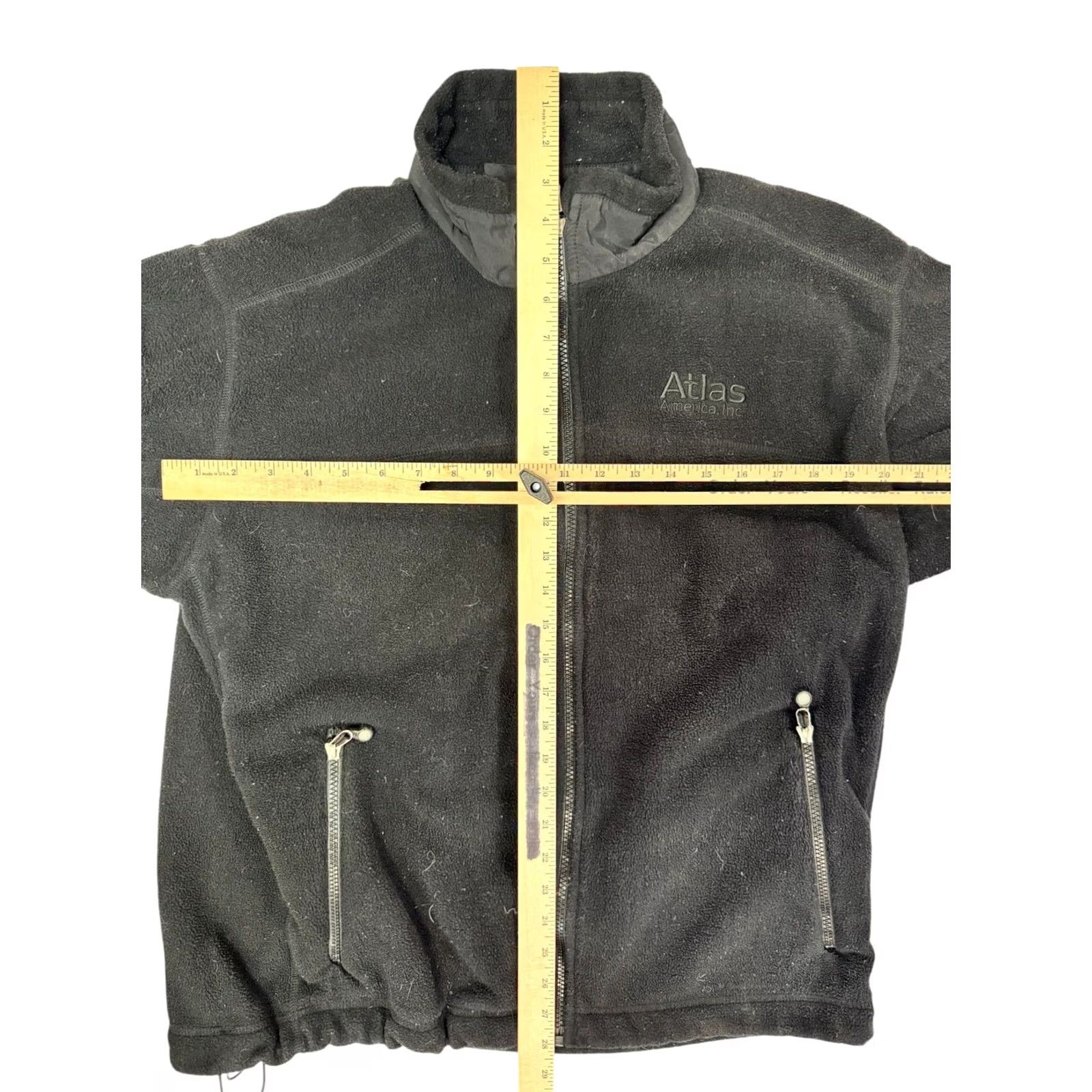 Patagonia VINTAGE Patagonia Radiant Jacket Mens Large Black Polartec Fleece Full Zip Company Logo Size US L / EU 52-54 / 3 - 3 Thumbnail