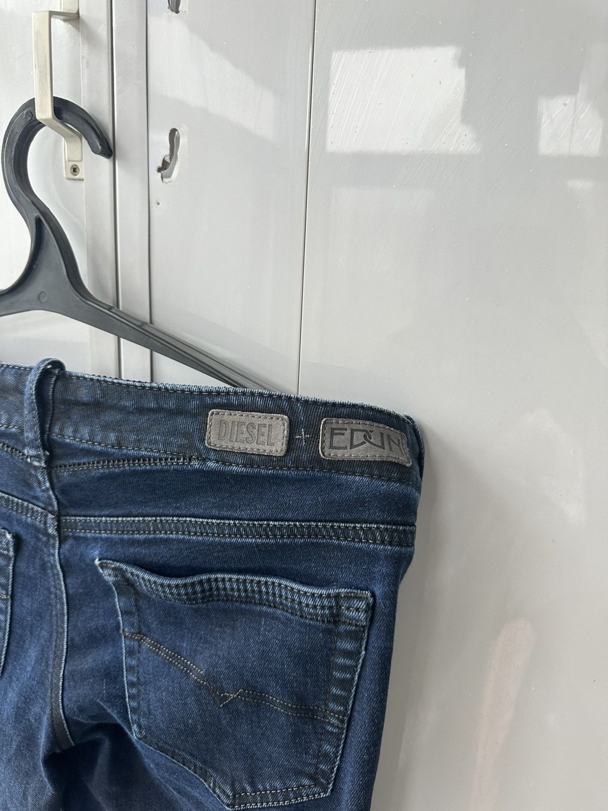 Diesel Vintage Diesel x Edu Denim Jeans Y2K Size US 31 - 14 Thumbnail