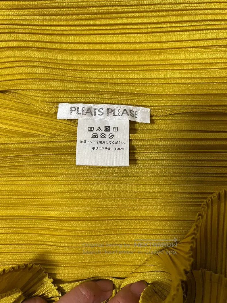 Issey Miyake Issey Miyake Yellow Jacket Size L / US 10 / IT 46 - 2 Thumbnail