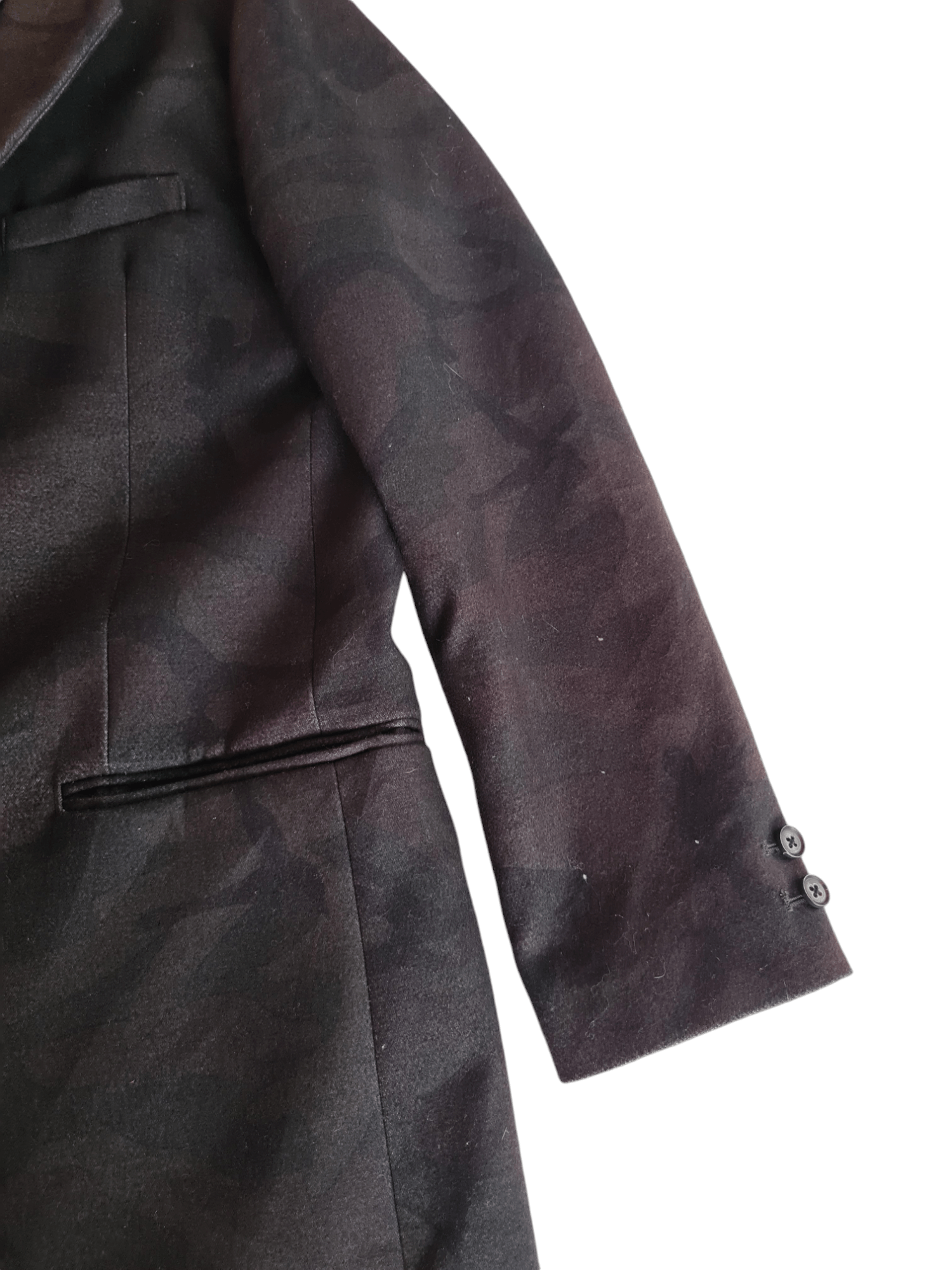 Japanese Brand Back Number Long Jacket Camo Size US XL / EU 56 / 4 - 6 Thumbnail