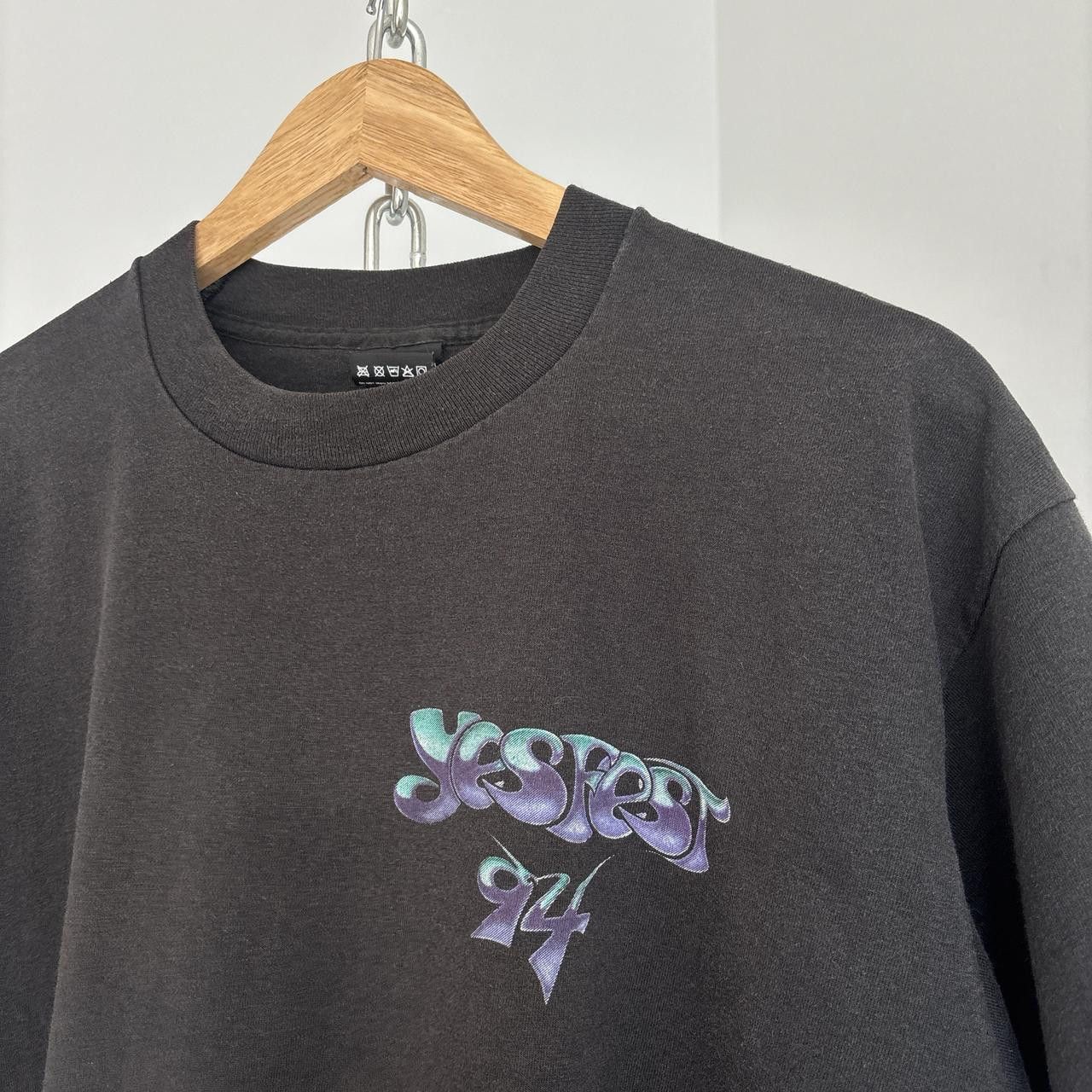 Fruit Of The Loom Vintage 90s Rock Band Shirt 1990s YesFest USA Size Large Size US L / EU 52-54 / 3 - 3 Thumbnail