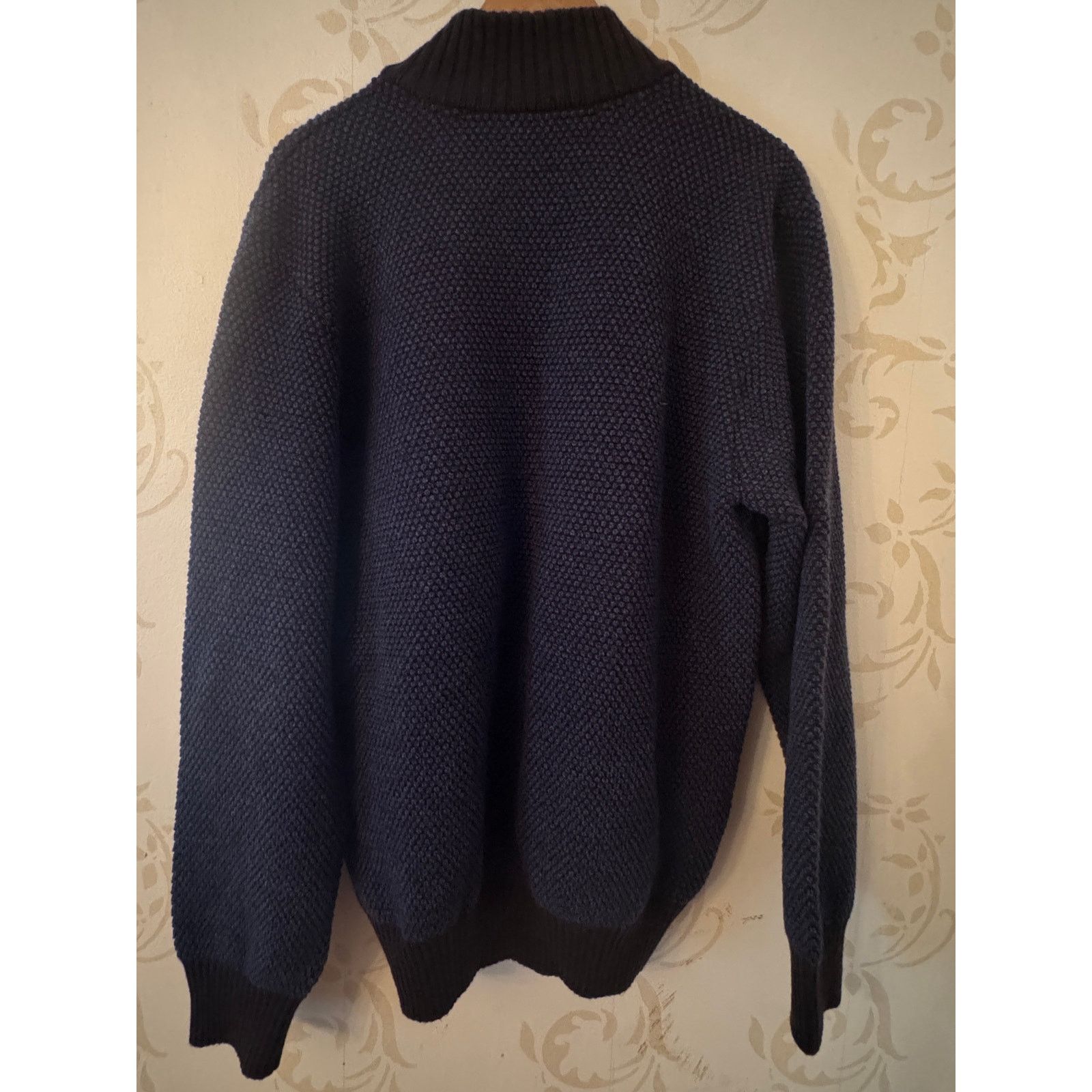 Paul & Shark Paul & Shark Yachting Men's L Sweater Jacket with Leather Size US L / EU 52-54 / 3 - 7 Thumbnail