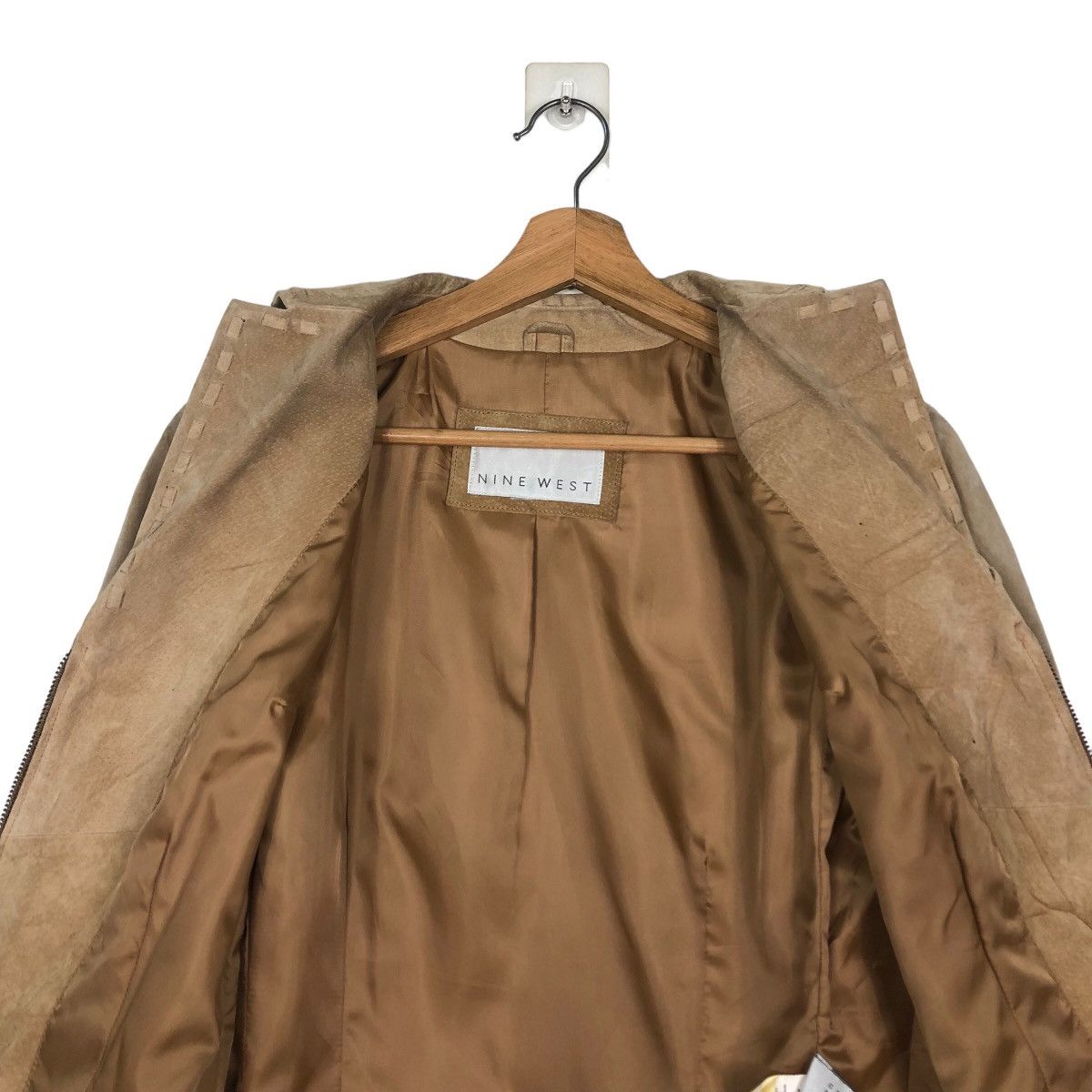 Japanese Brand Cropped Biker Genuine Leather Jacket Nine West Issey Miyake Size US M / EU 48-50 / 2 - 14 Thumbnail