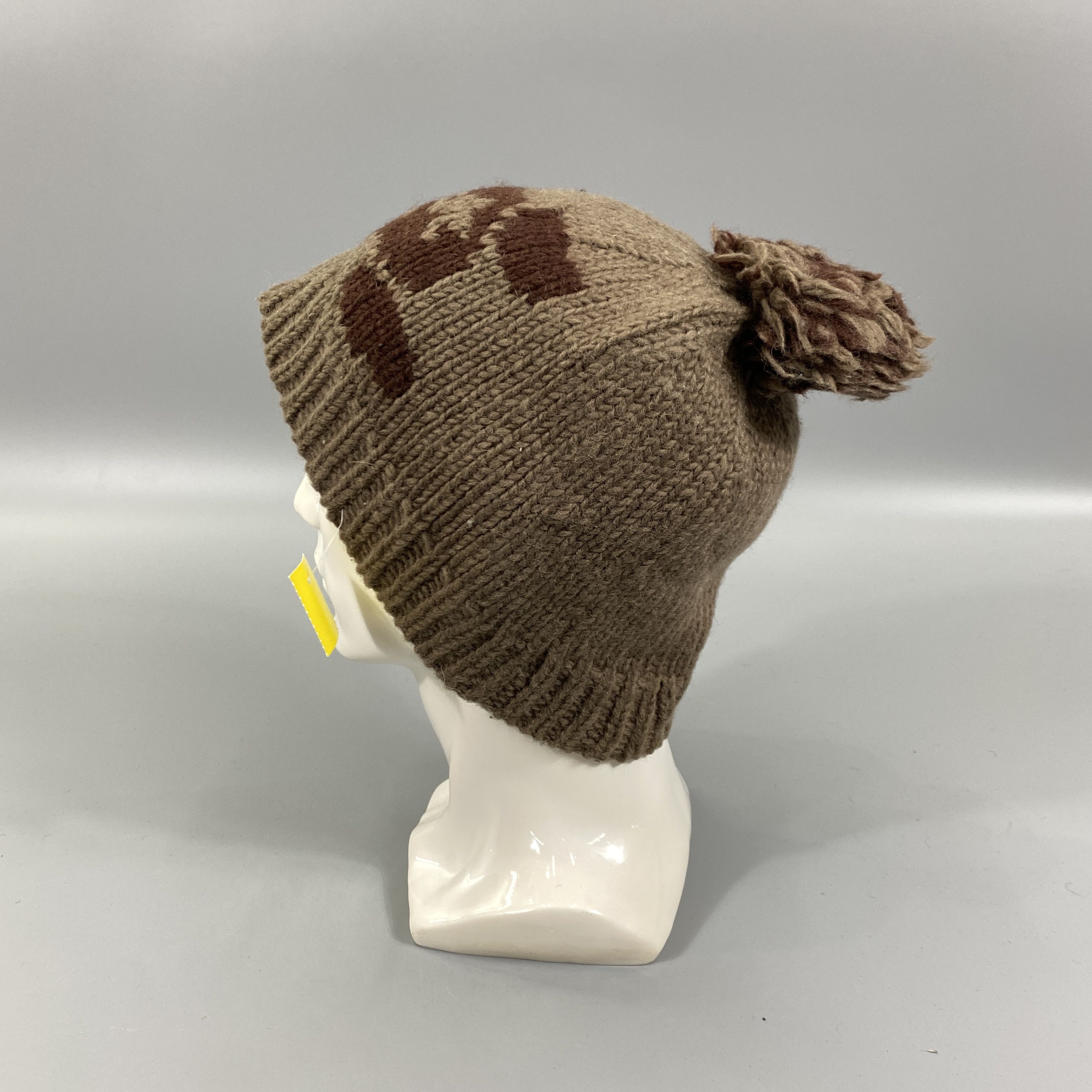 Japanese Brand Grace Hats Hand Made Knitted Beanie -BN1010 Size ONE SIZE - 4 Thumbnail