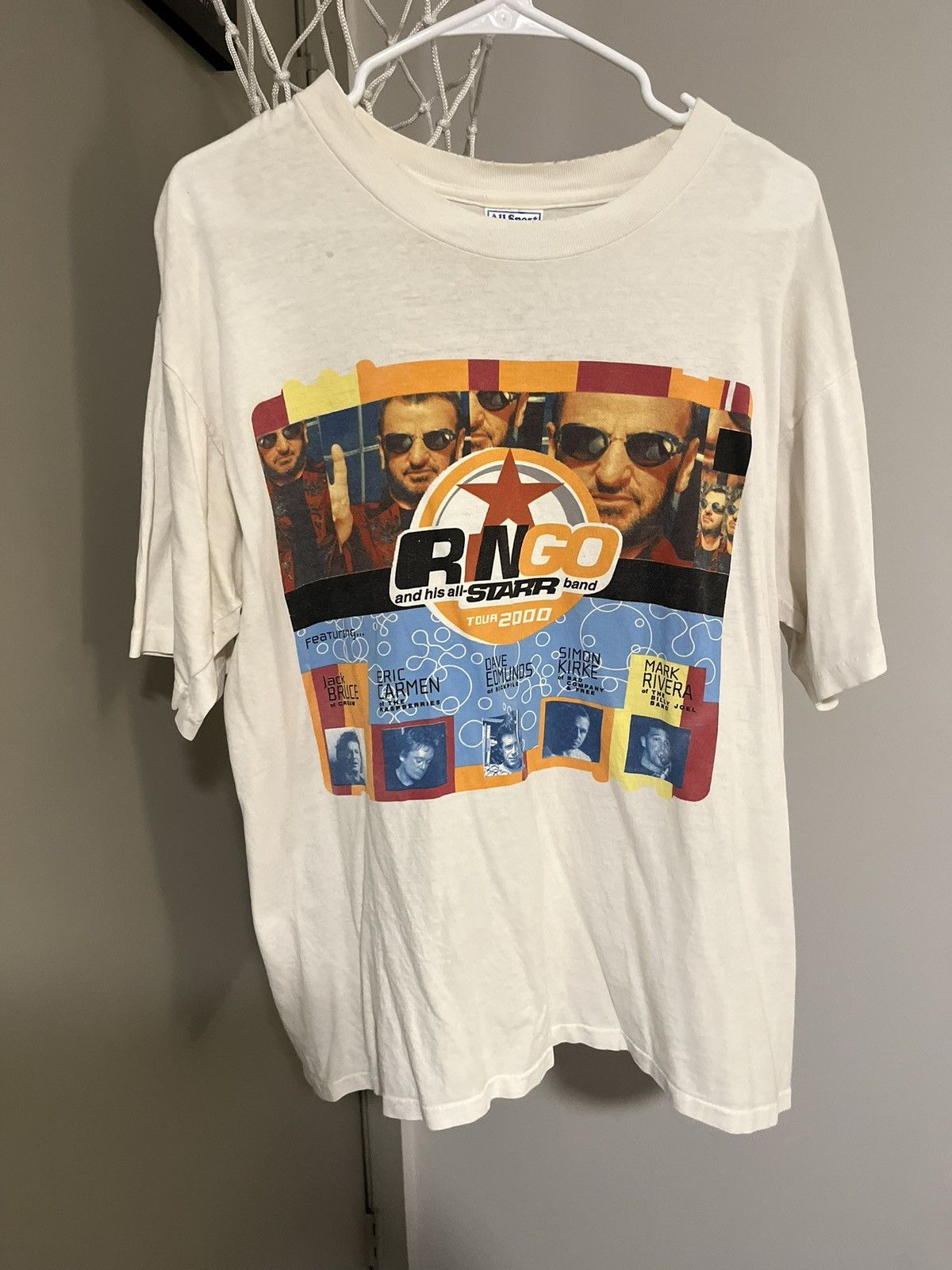 Band Tees × Vintage Ringo Starr Beatles Vintage Tee Shirt Size US L / EU 52-54 / 3 - 1 Thumbnail