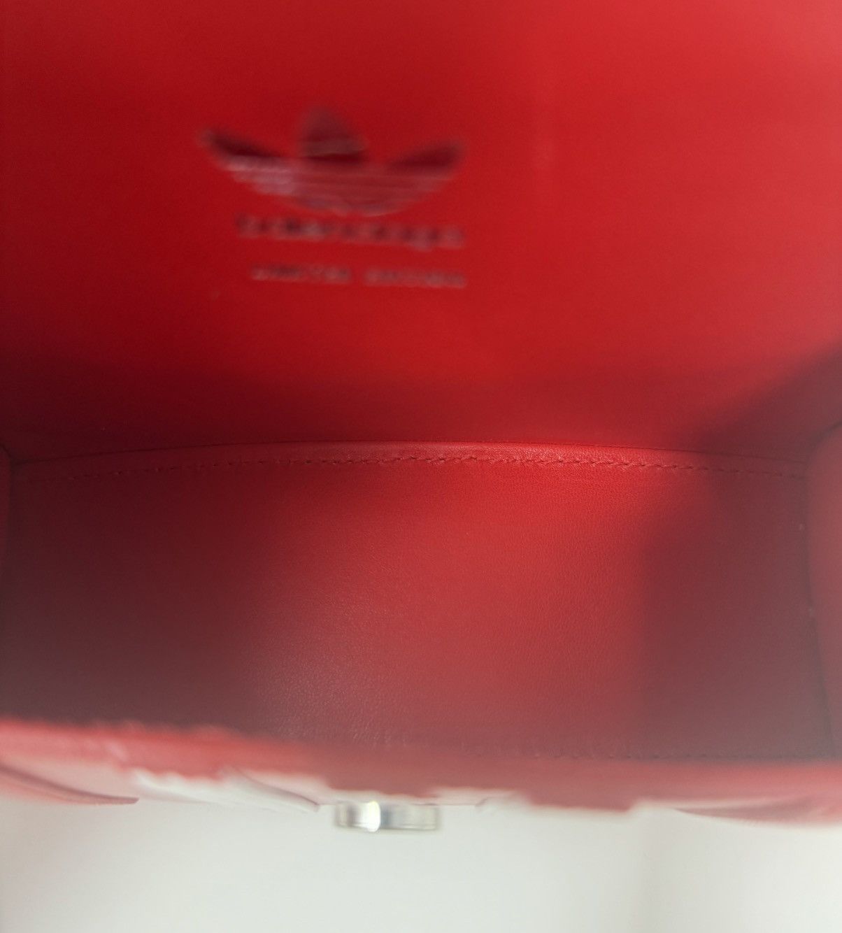 Adidas × Balenciaga Balenciaga Adidas XS Hourglass Top Handle Bag Red Size ONE SIZE - 8 Thumbnail