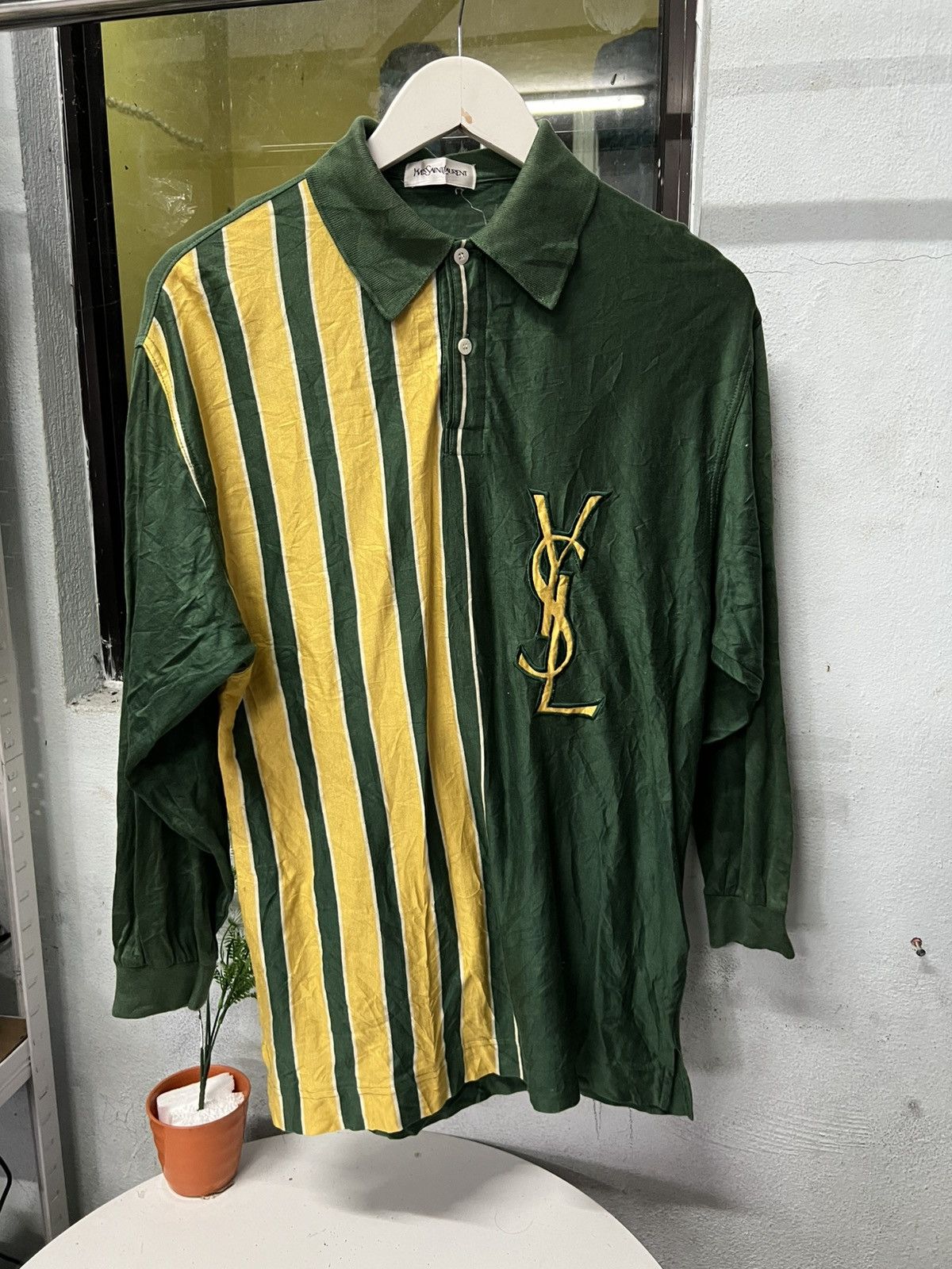 Yves Saint Laurent YvesSaintLauren Long Sleve Shirt Size US M / EU 48-50 / 2 - 1 Thumbnail