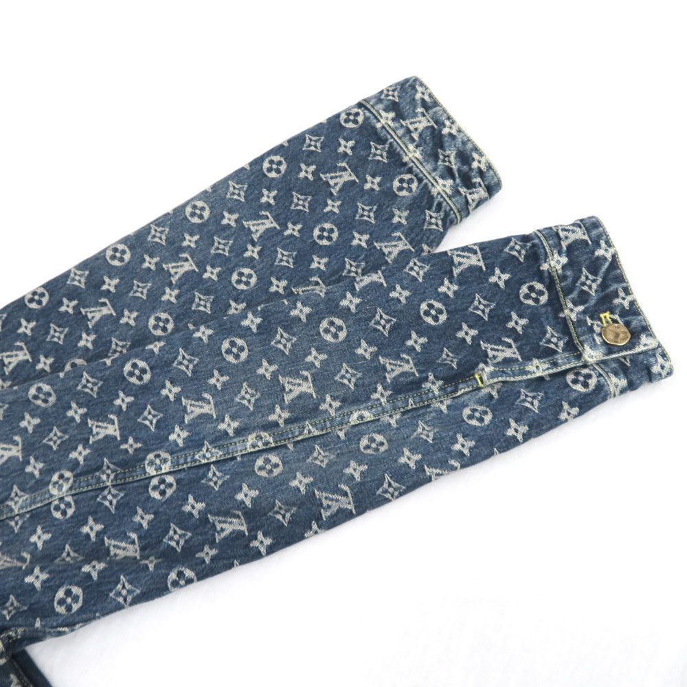 Louis Vuitton Louis Vuitton Giant Damier Monogram Denim Jacket Size US S / EU 44-46 / 1 - 7 Thumbnail