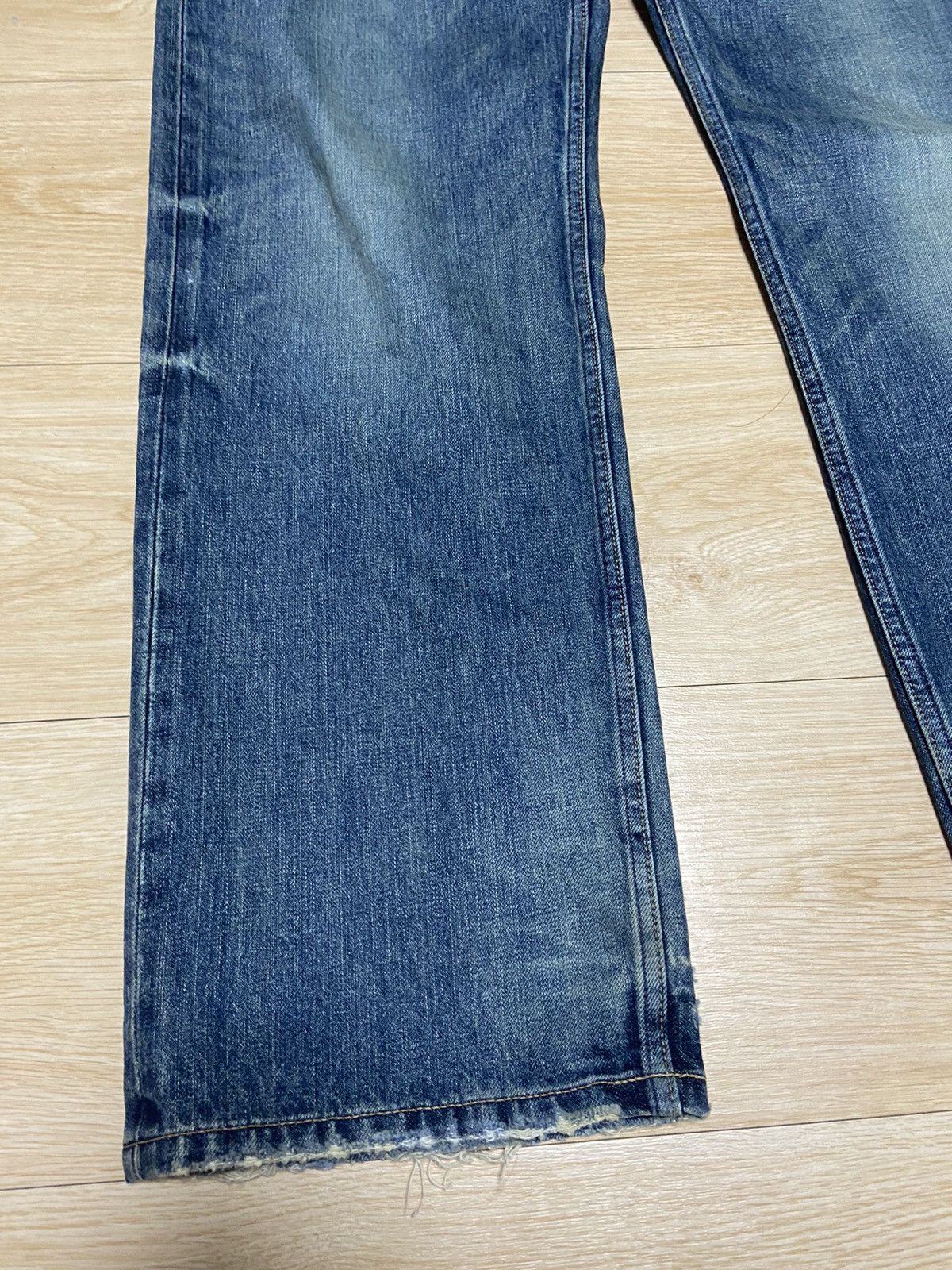 Celine × Hedi Slimane 29 Celine midnight sapphire Wesley denim pants jeans Size US 29 - 3 Thumbnail