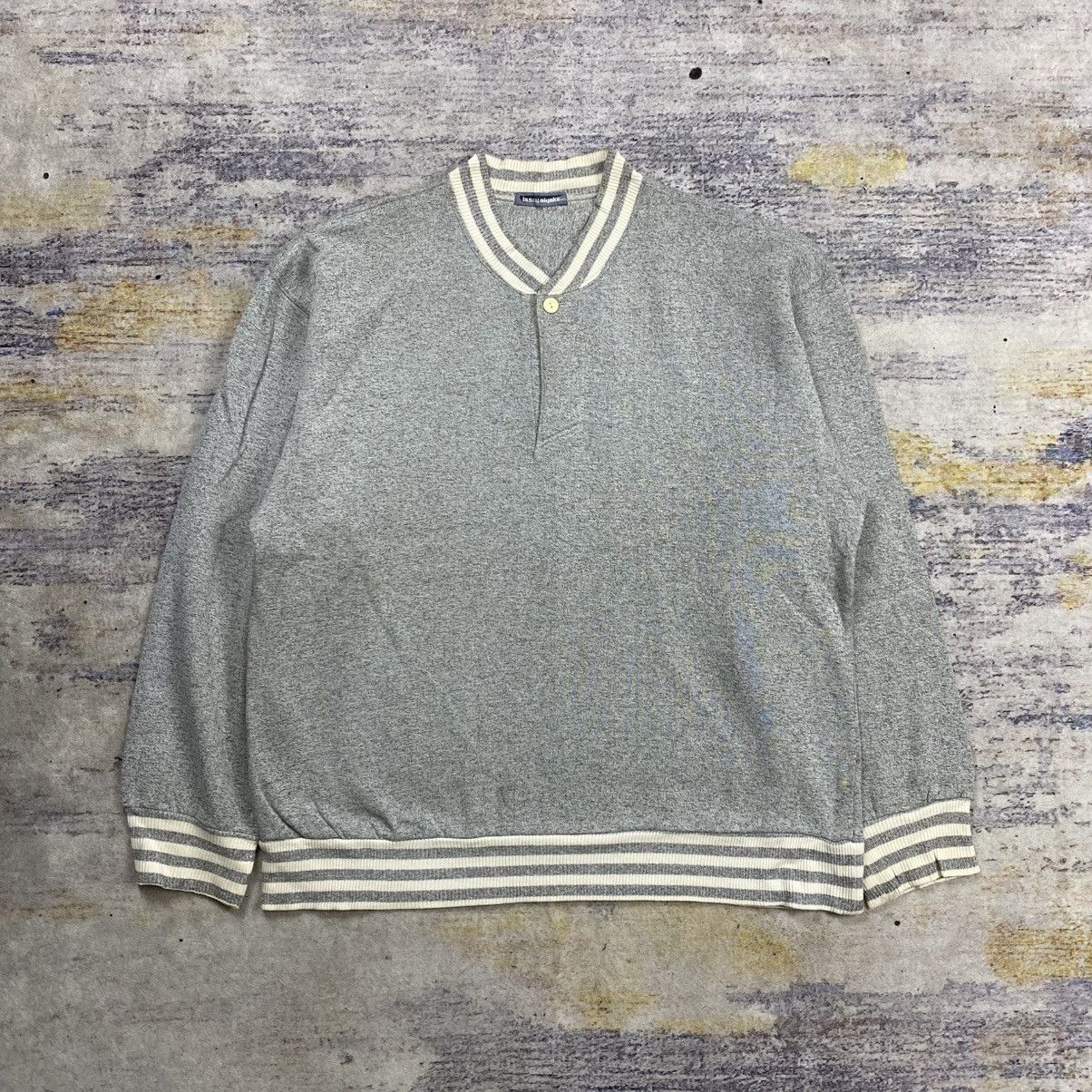 Issey Miyake Issey Miyake Men half button sweatshirt Size US M / EU 48-50 / 2 - 1 Thumbnail