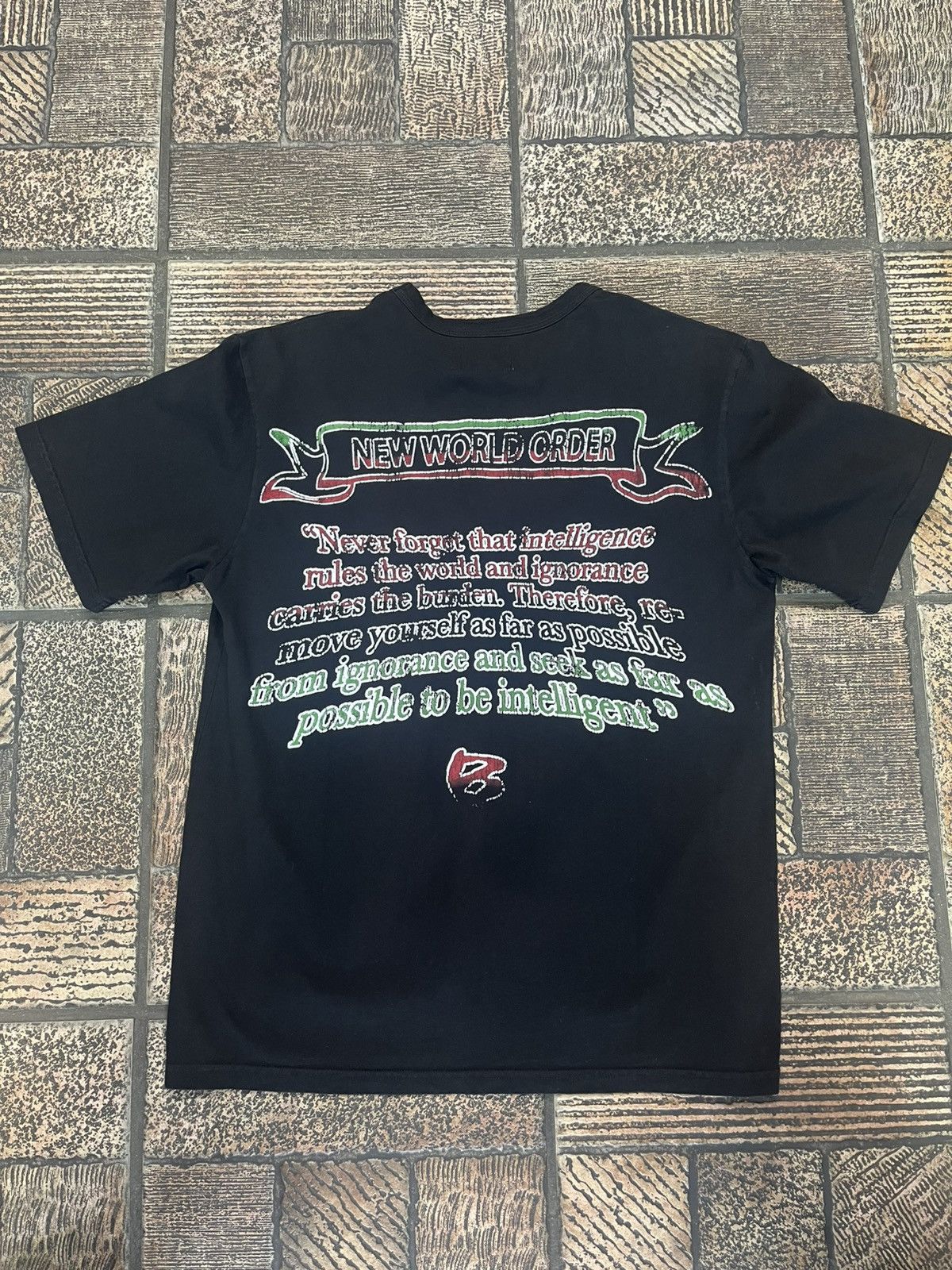 Barriers New Barriers Black Moses T-Shirt Black Sz. Medium Size US M / EU 48-50 / 2 - 2 Thumbnail