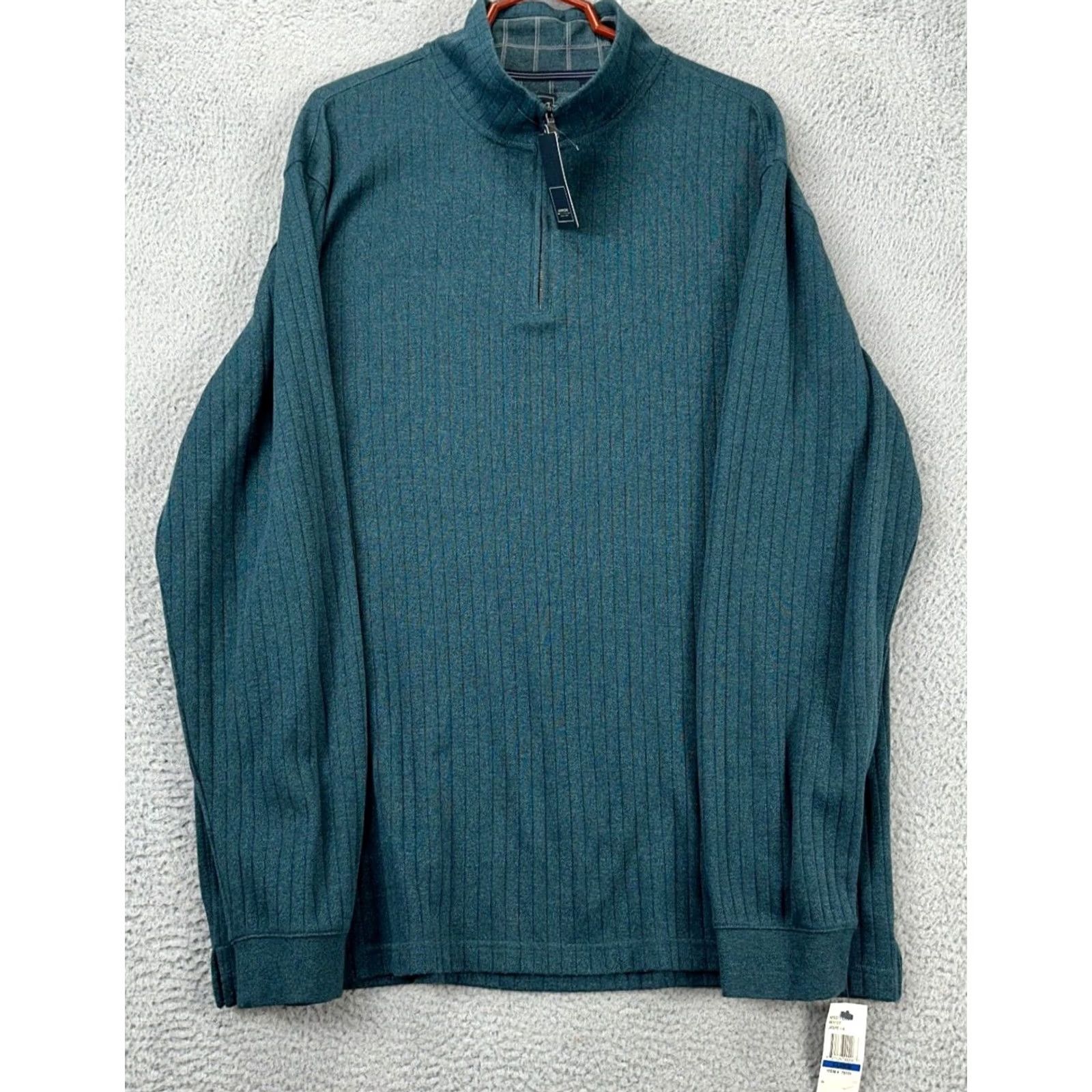 Arrow Arrow Sweatshirt Adult XL Blue Quater Zip Pullover Long Sleeve Mens NEW Size US XL / EU 56 / 4 - 4 Thumbnail