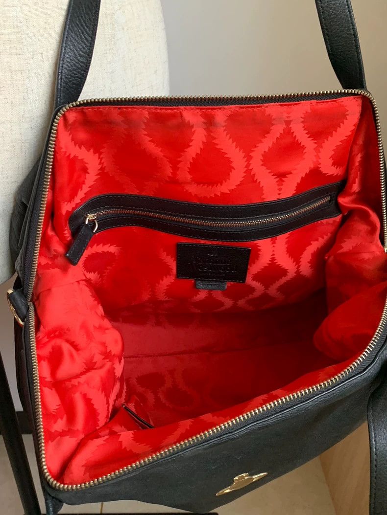 Vivienne Westwood Vivienne Westwood Used large tote bag leather Boston bag Size ONE SIZE - 9 Thumbnail