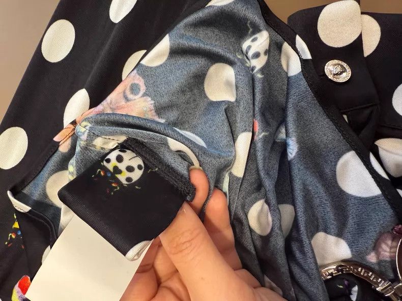 Versace Versace Polka dot butterfly shirt Size S / US 4 / IT 40 - 5 Thumbnail
