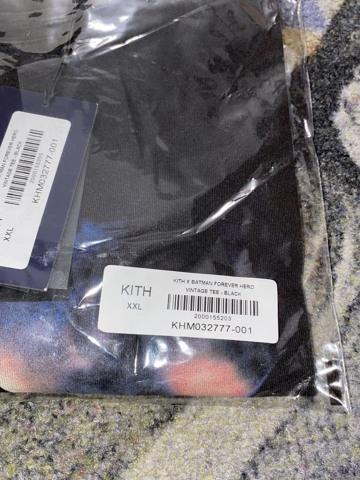 DC Comics × Kith Kith x Batman Forever Hero Vintage Tee Black Size US XXL / EU 58 / 5 - 4 Thumbnail