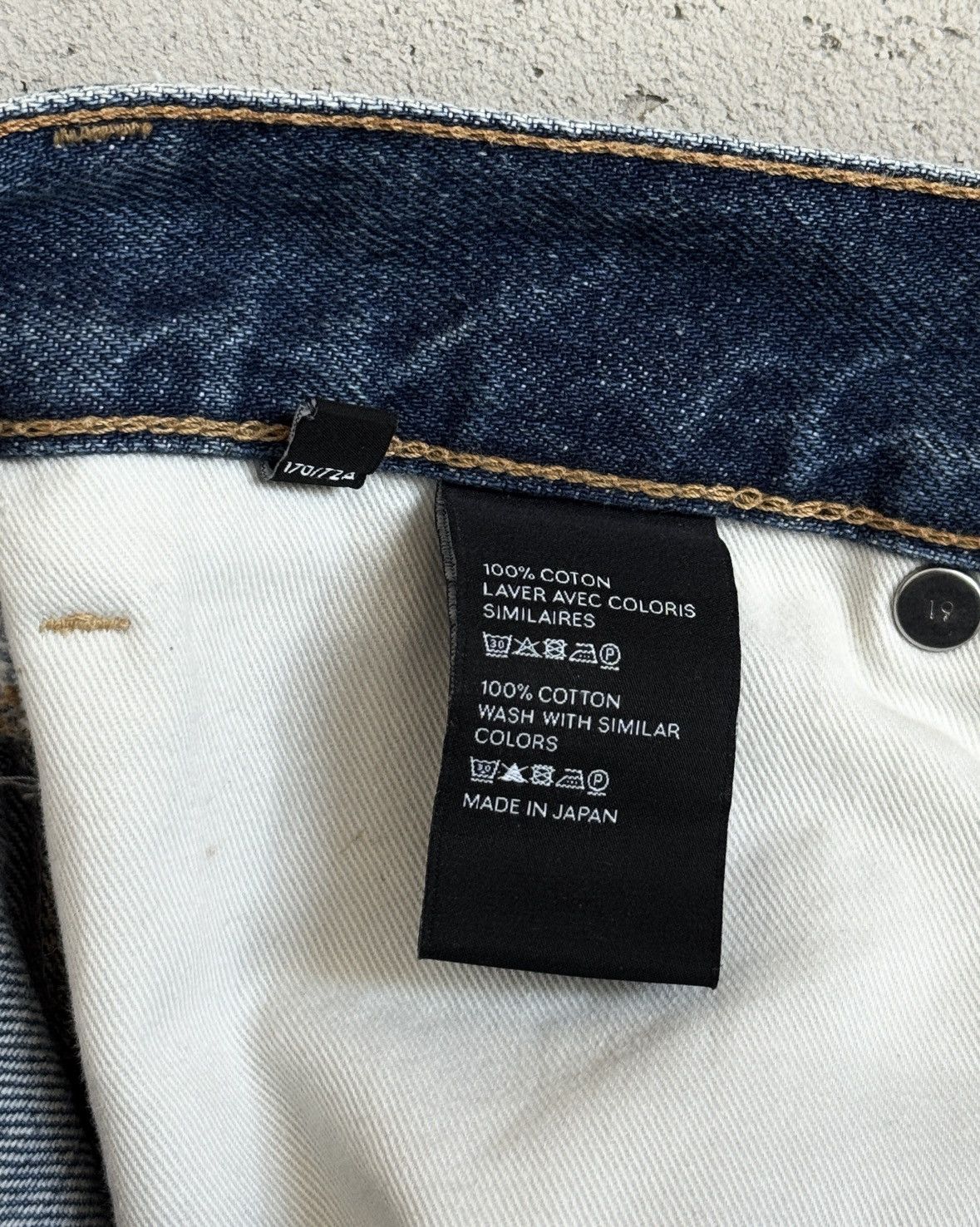 Celine Celine by Hedi Slimane Mid-Rise Flare Pants in Denim SS20 Size 29" - 9 Thumbnail