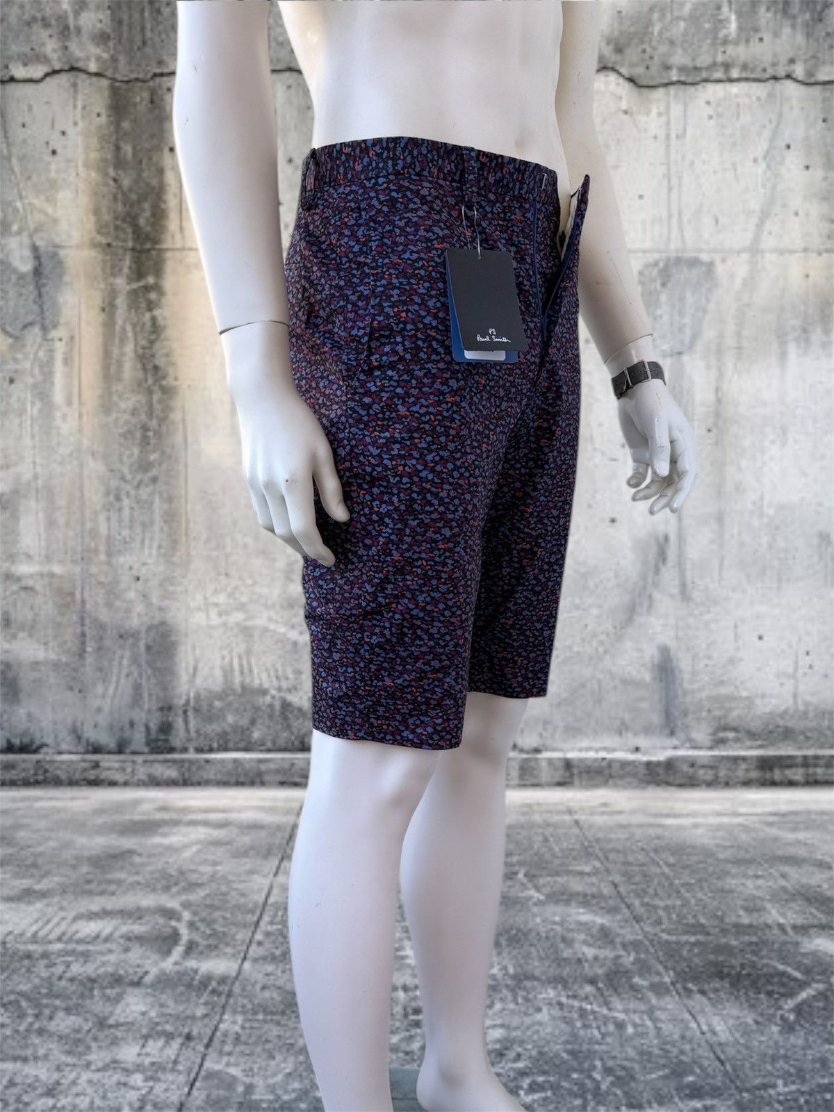 Paul Smith NWT "Gent Short" w/Signature PS Pattern S/S Size US 28 / EU 44 - 6 Thumbnail