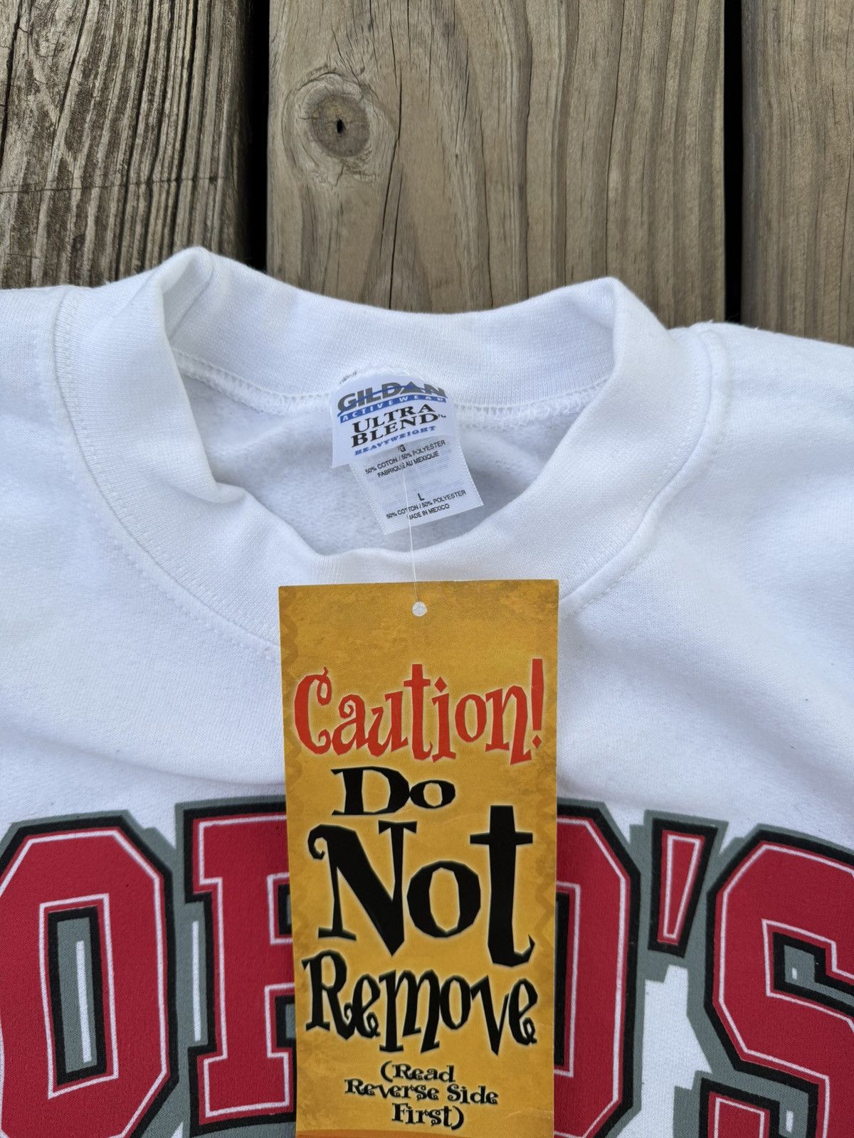Vintage Vintage 90’s Lords Gym White Crewneck Size US L / EU 52-54 / 3 - 5 Thumbnail