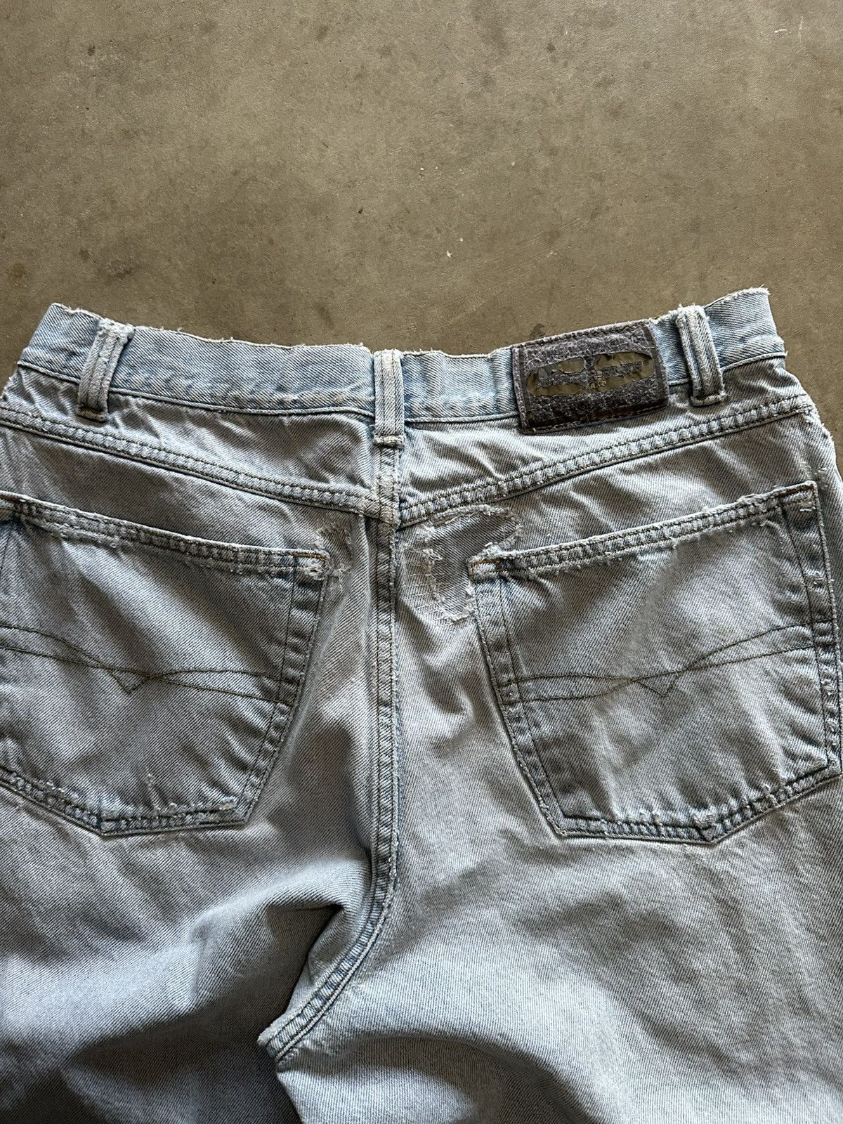 Anchor Blue Vintage Distressed Baggy Anchor Blue Jeans Size US 32 / EU 48 - 4 Thumbnail