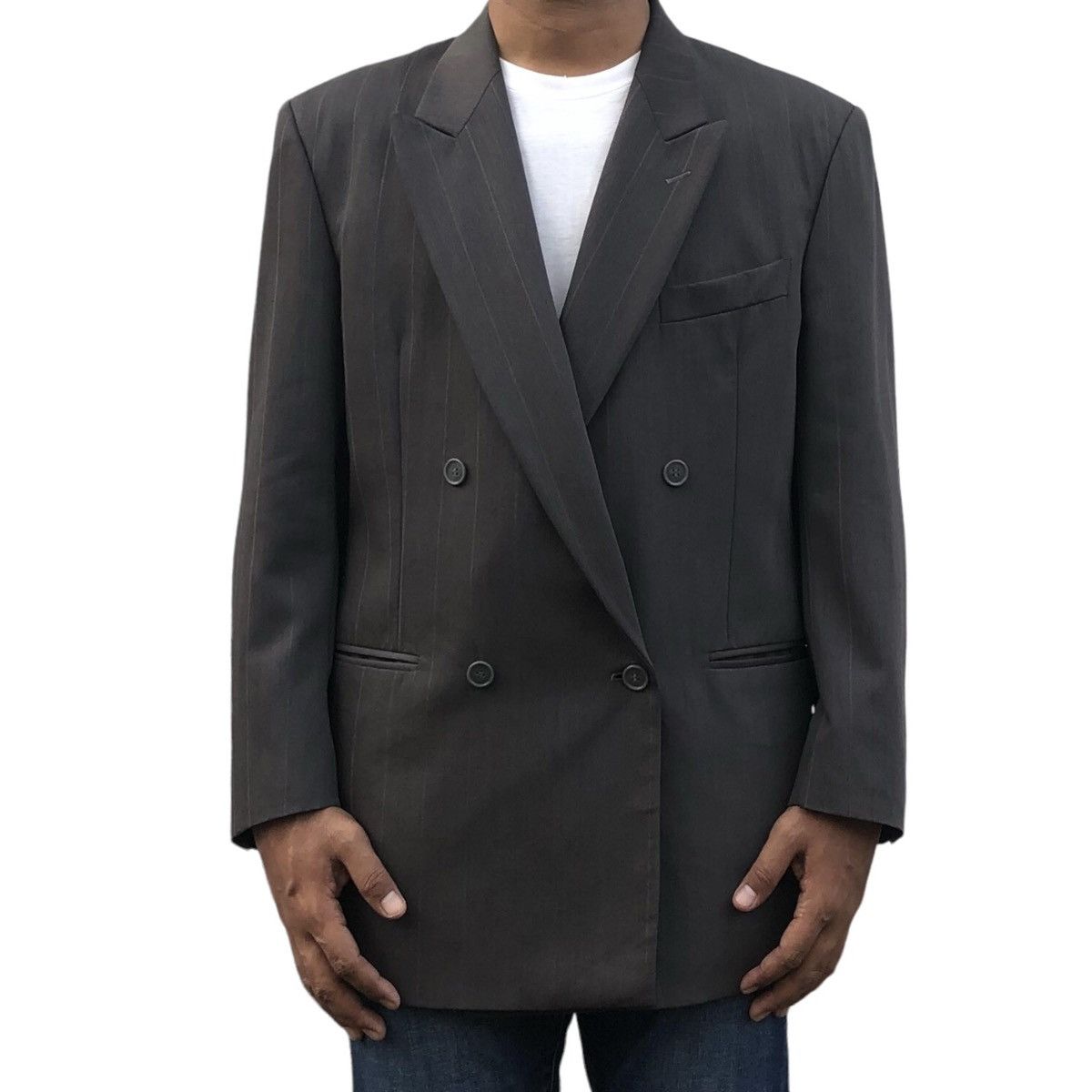 Ferre Gianfranco Ferre Studio Wool Blazer / Coat Made In Italy Size 38L - 1 Thumbnail