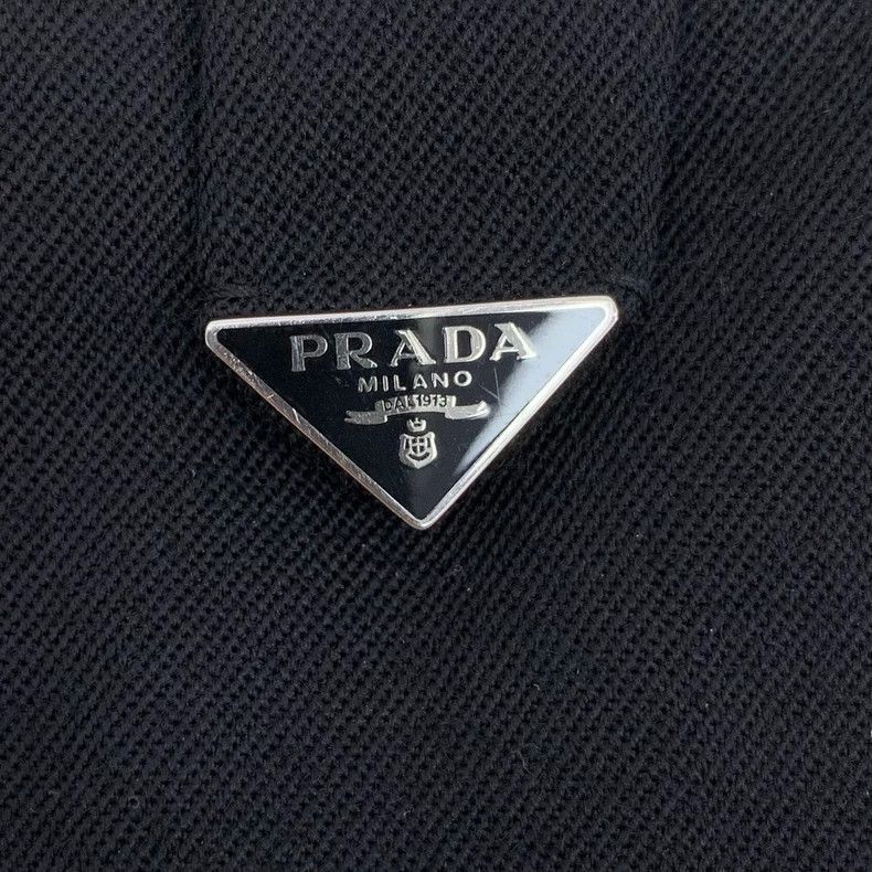 Prada Prada Black Triangle Logo Casual Pants-2506 Size US 40 / EU 56 - 6 Thumbnail