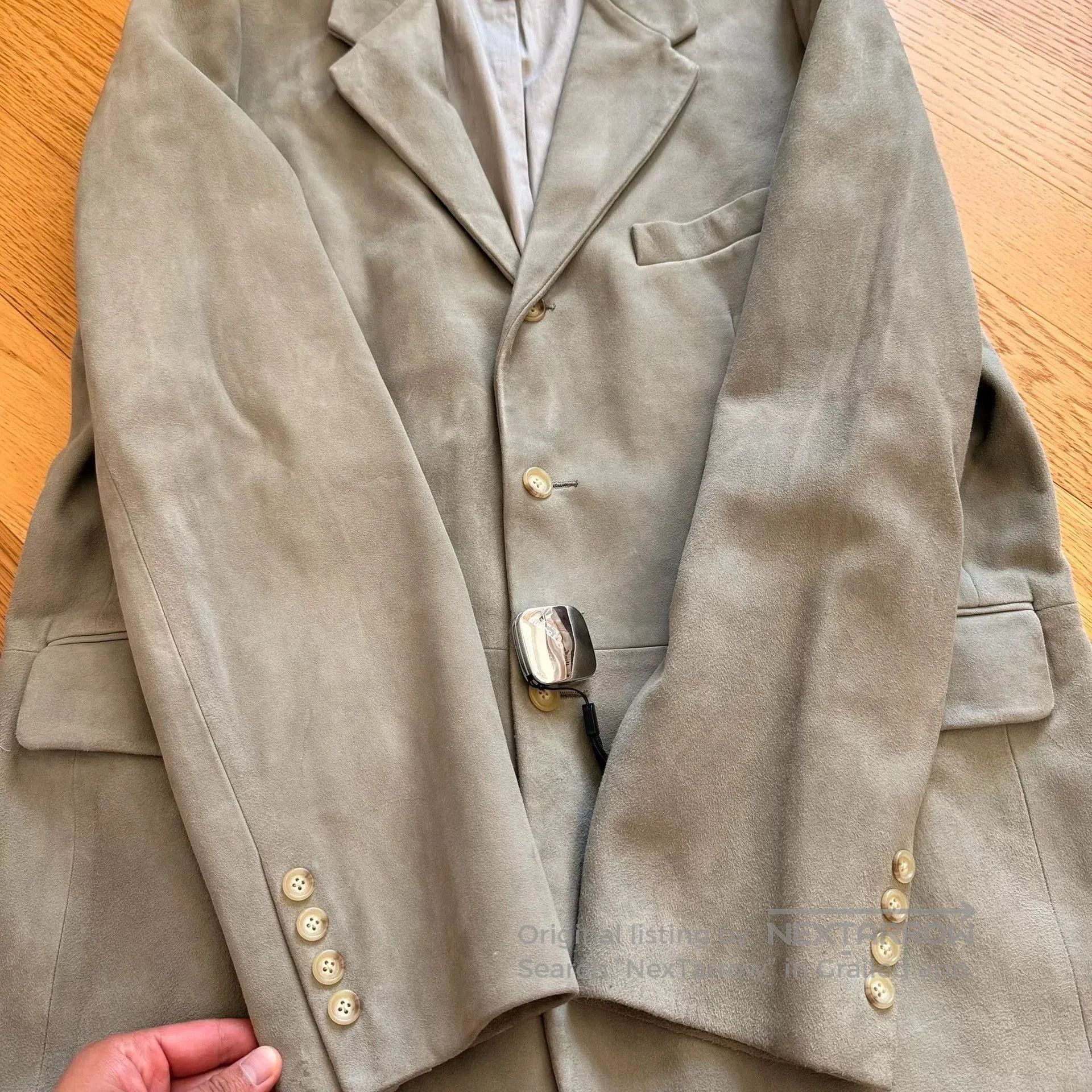 RLX Ralph Lauren Thick Suede Sport Coat for Outdoors. Size US XL / EU 56 / 4 - 3 Thumbnail